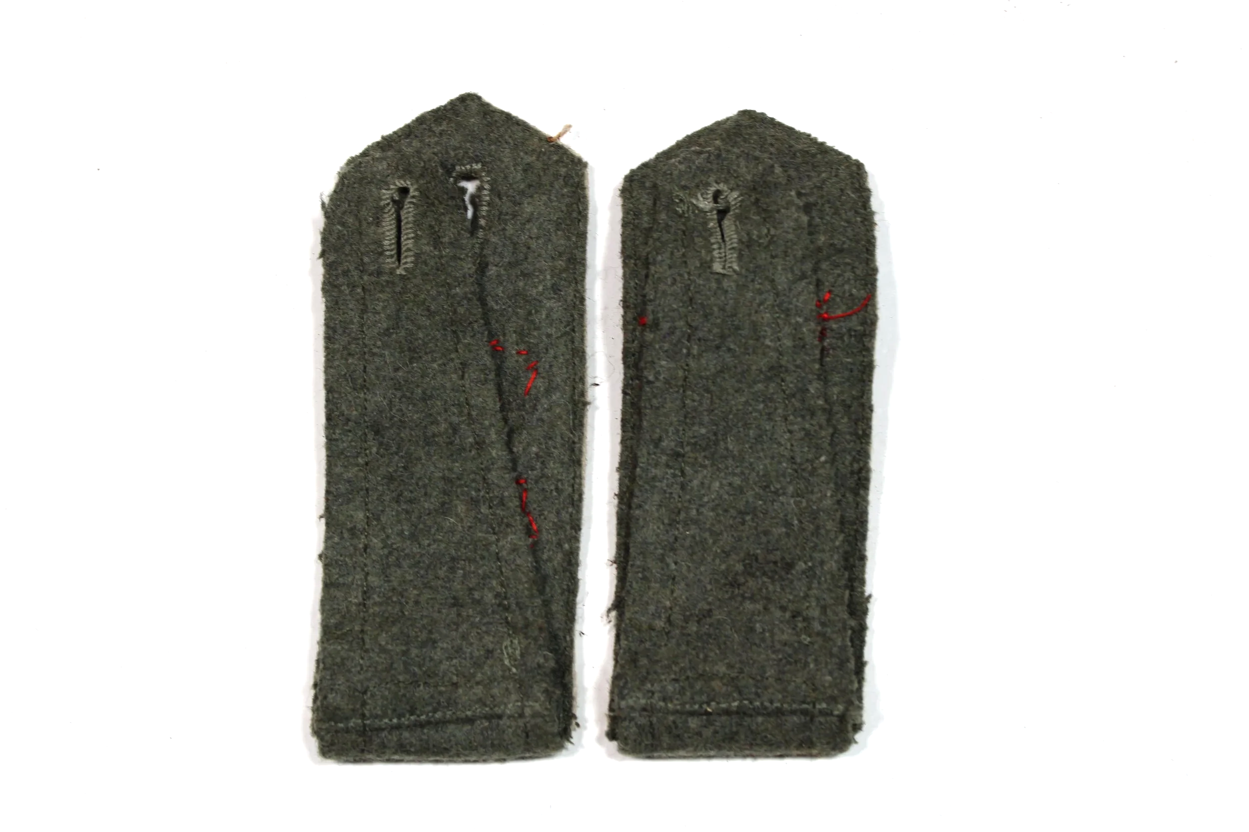 WW1 Imperial German M1915 25th Infantry Reproduction feldgrau wool shoulder boards rear