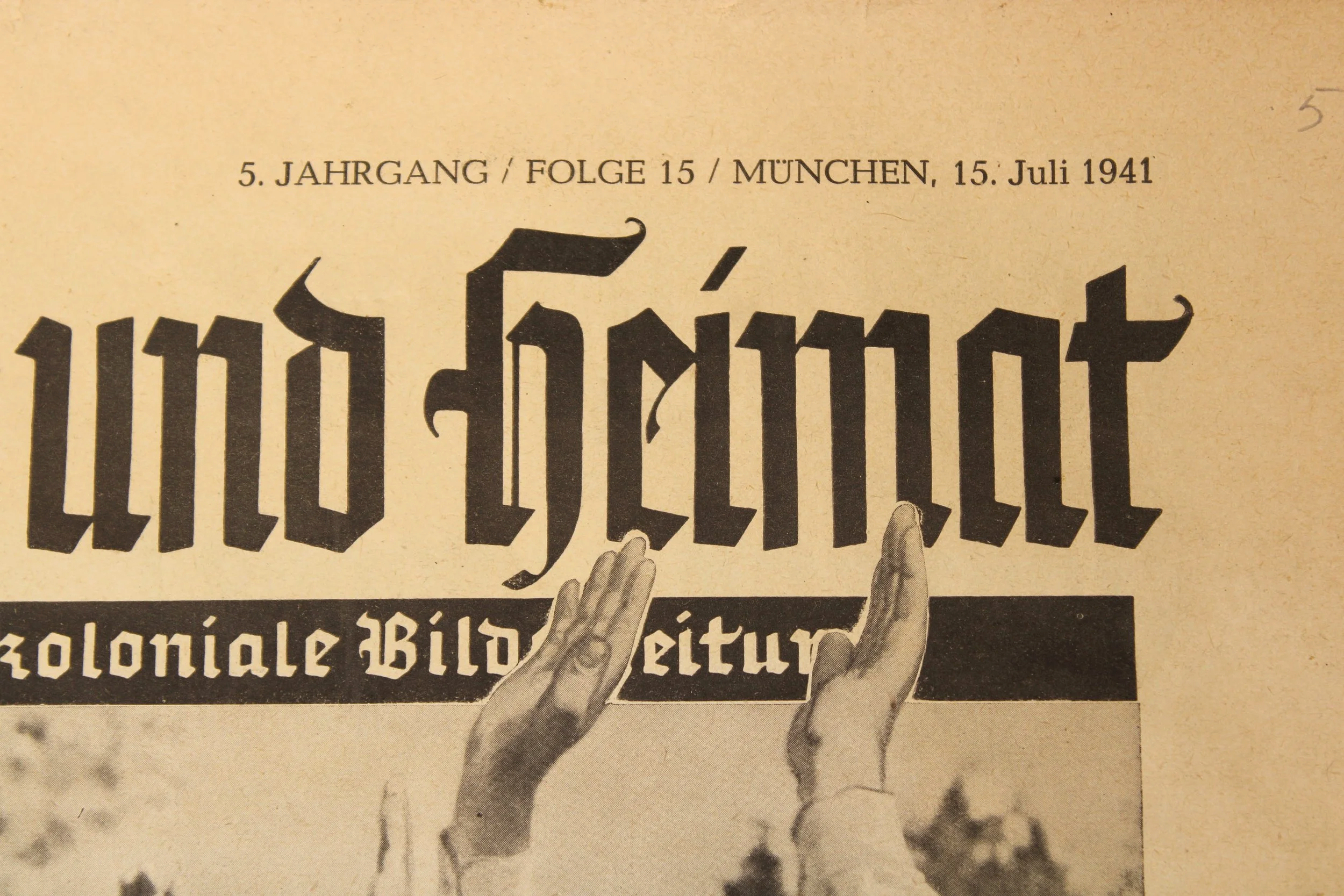 WW2 German Kolonie und Heimat" (Colony and Homeland) Propaganda Magazine 1941