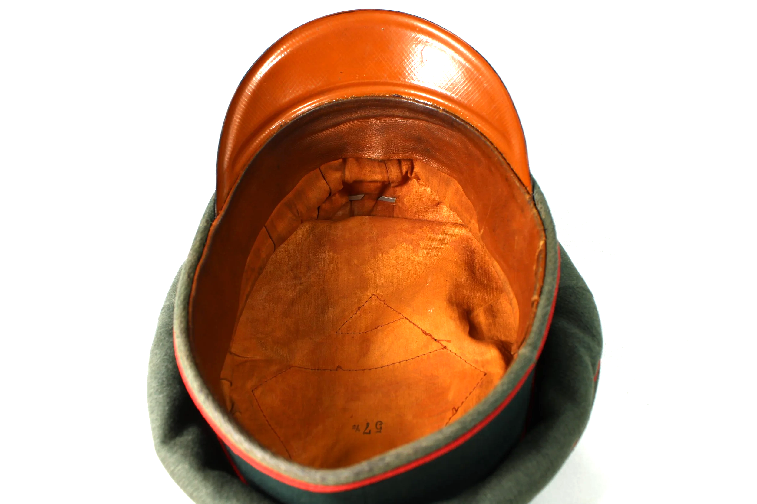 Heer Enlisted Artillery Visor Cap Original WW2 German (Schirmmütze) Size 57 1/2