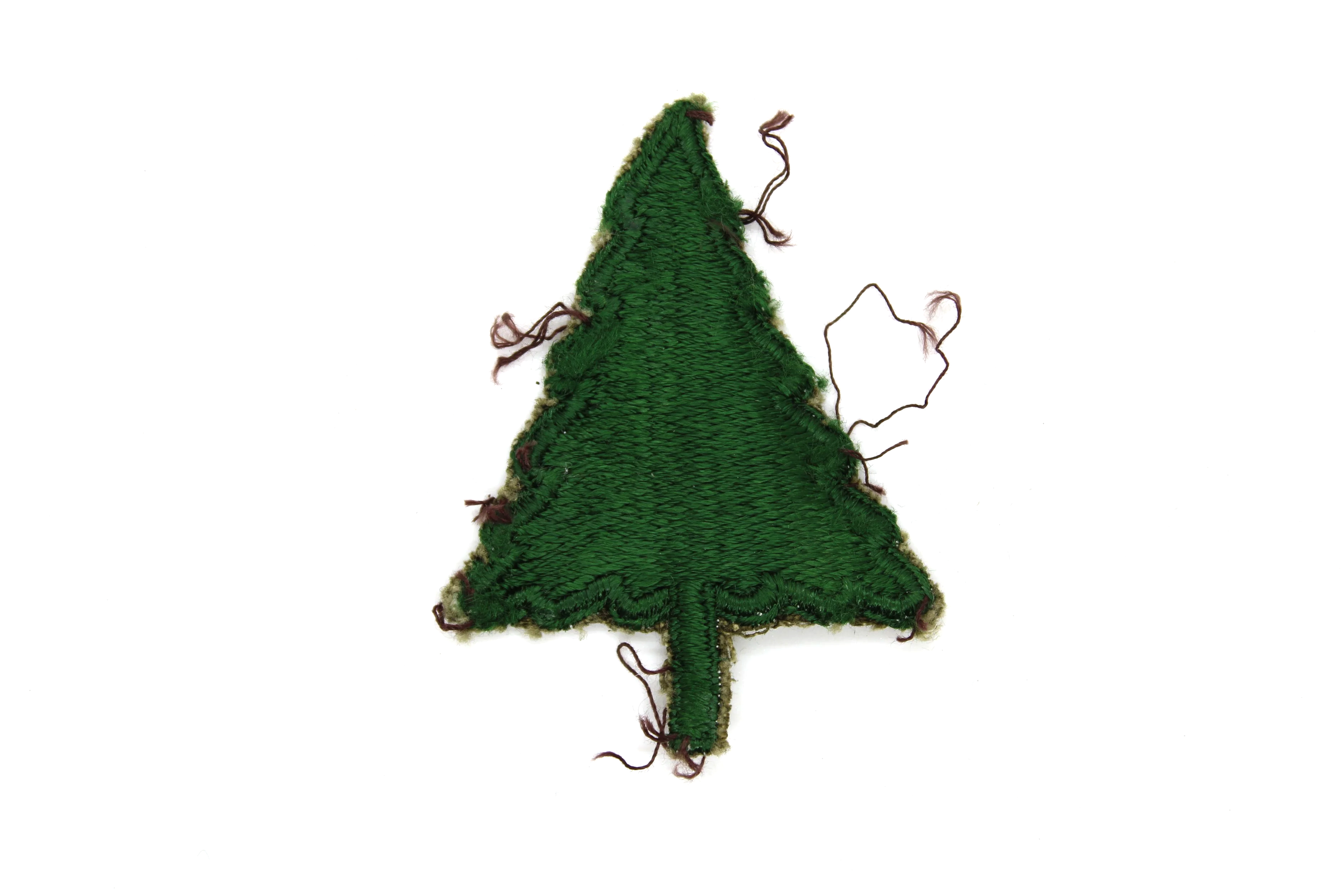 WW2 US Army 91st Division OD Border Patch Uniform Removed