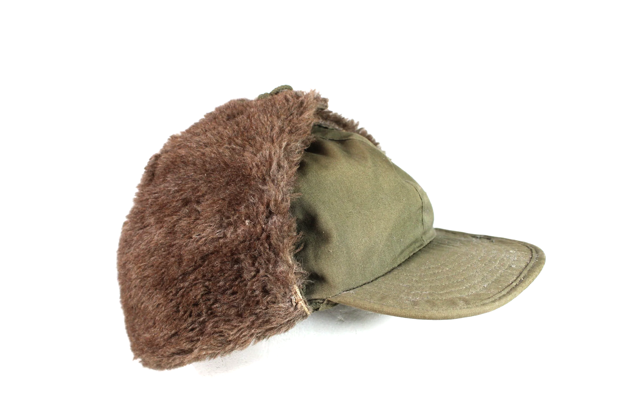 Korean War M51 M-1951 Pile Cold Weather Cap Size 7 1/4