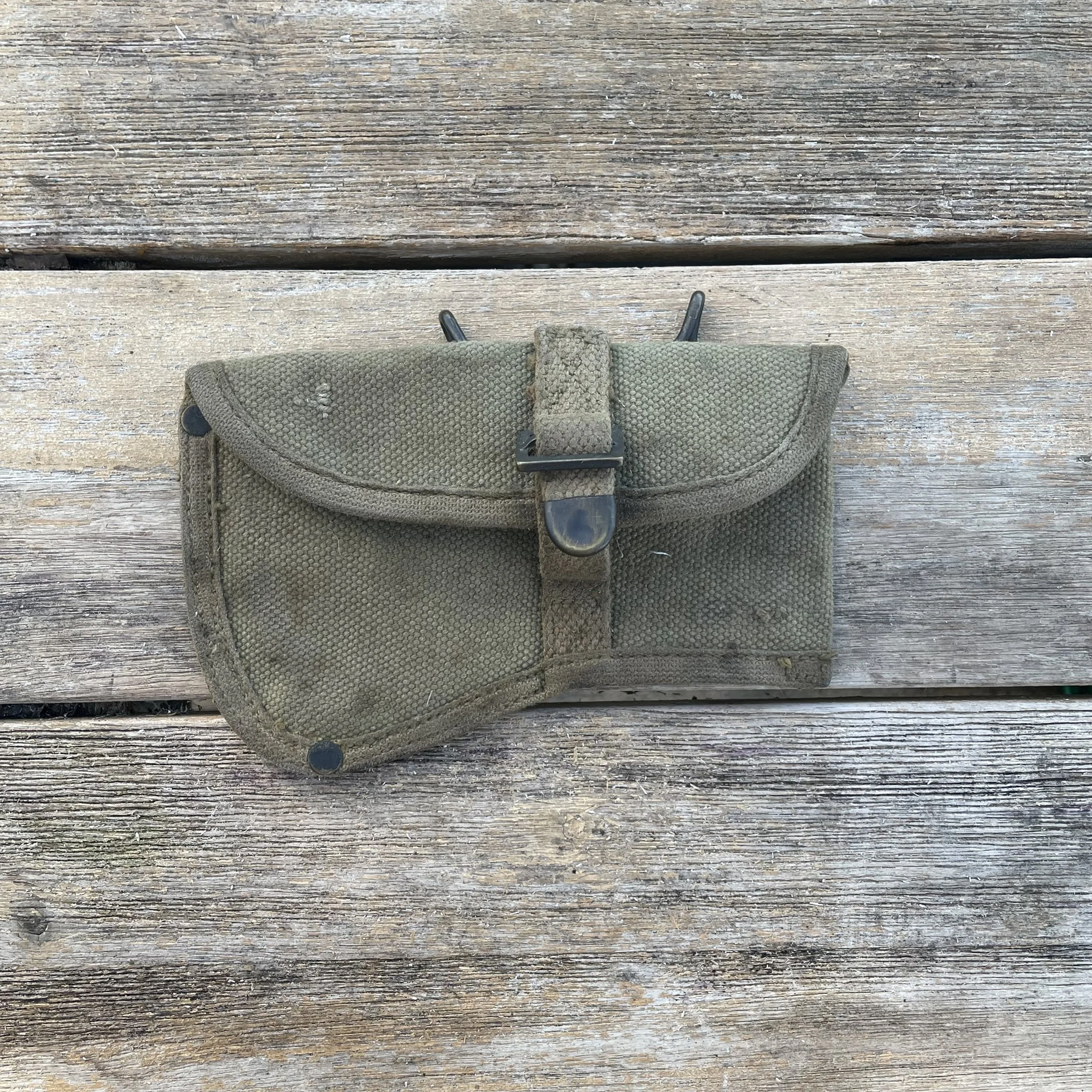 Original WWI U.S. Army M-1917 Hatchet Canvas Cover 1917 Dated