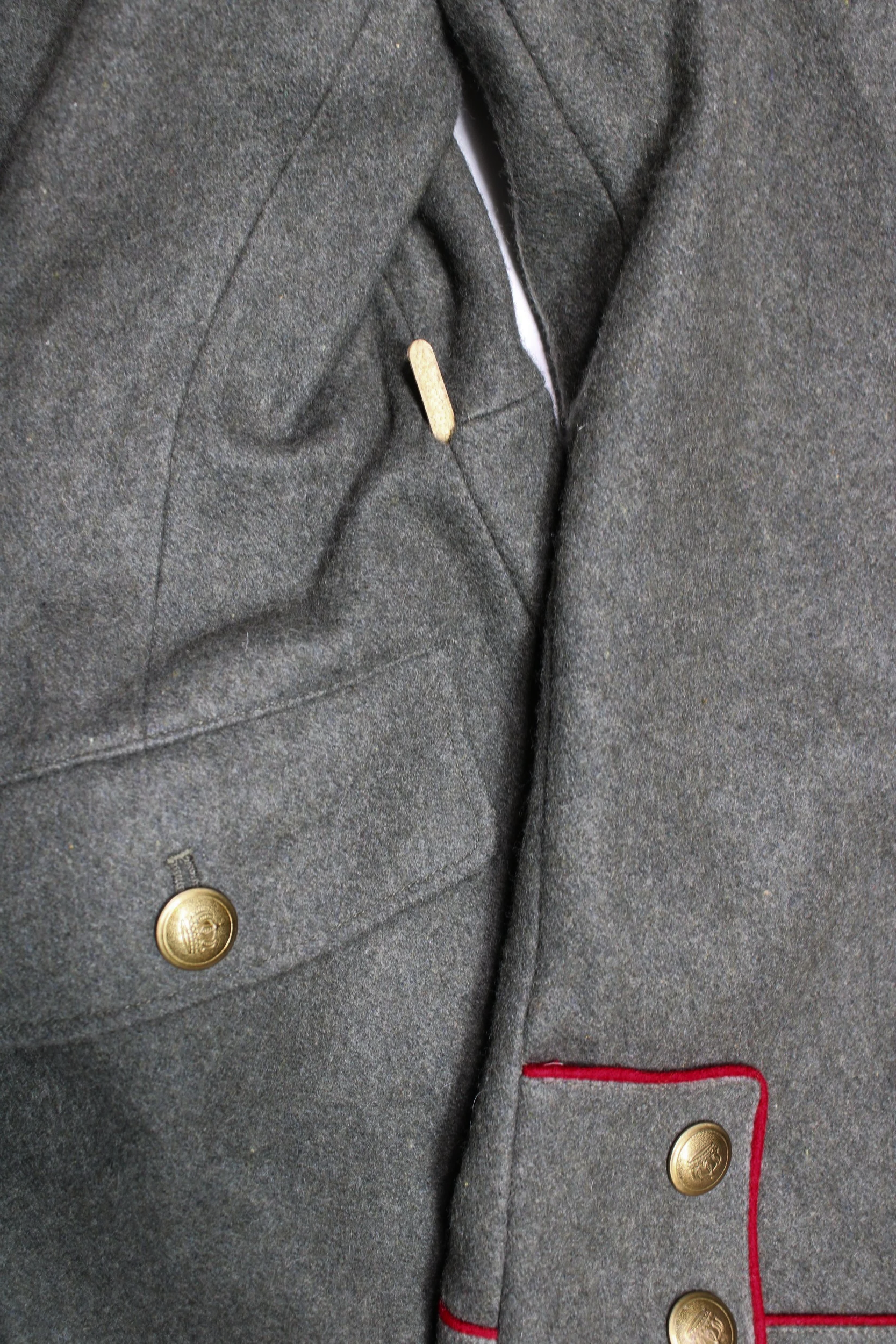 WWI German M1907/M1910 Field Grey Wool Tunic Reproduction