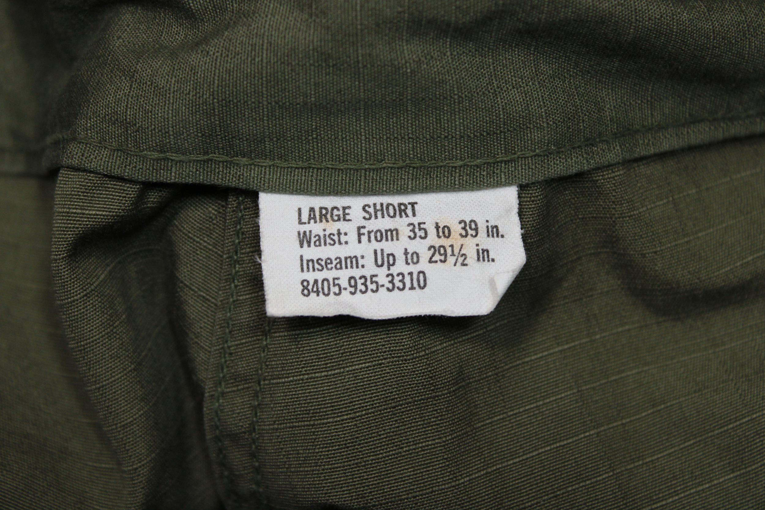 Vietnam War OG 107 RipStop Jungle Pants MEDIUM Deadstock