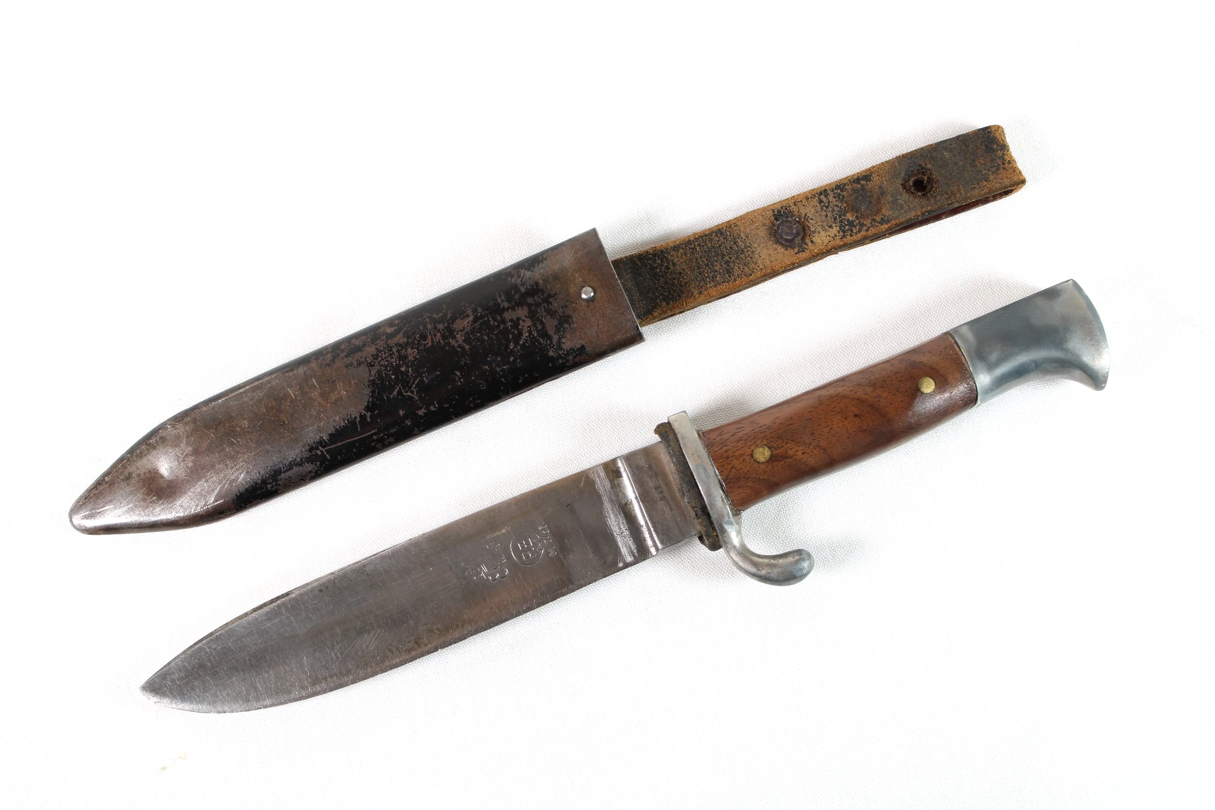 Original WW2 German Transitional Hitler Youth Knife RZM M7/66 Carl Eickhorn 1940