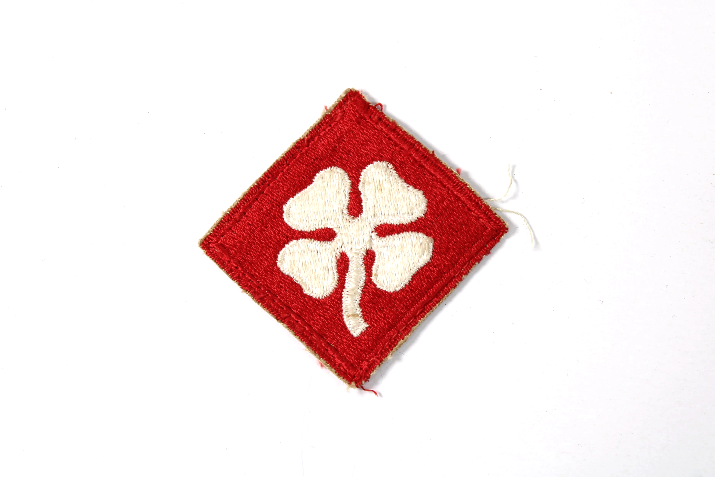 WWII Fourth Army Uniform Removed Patch