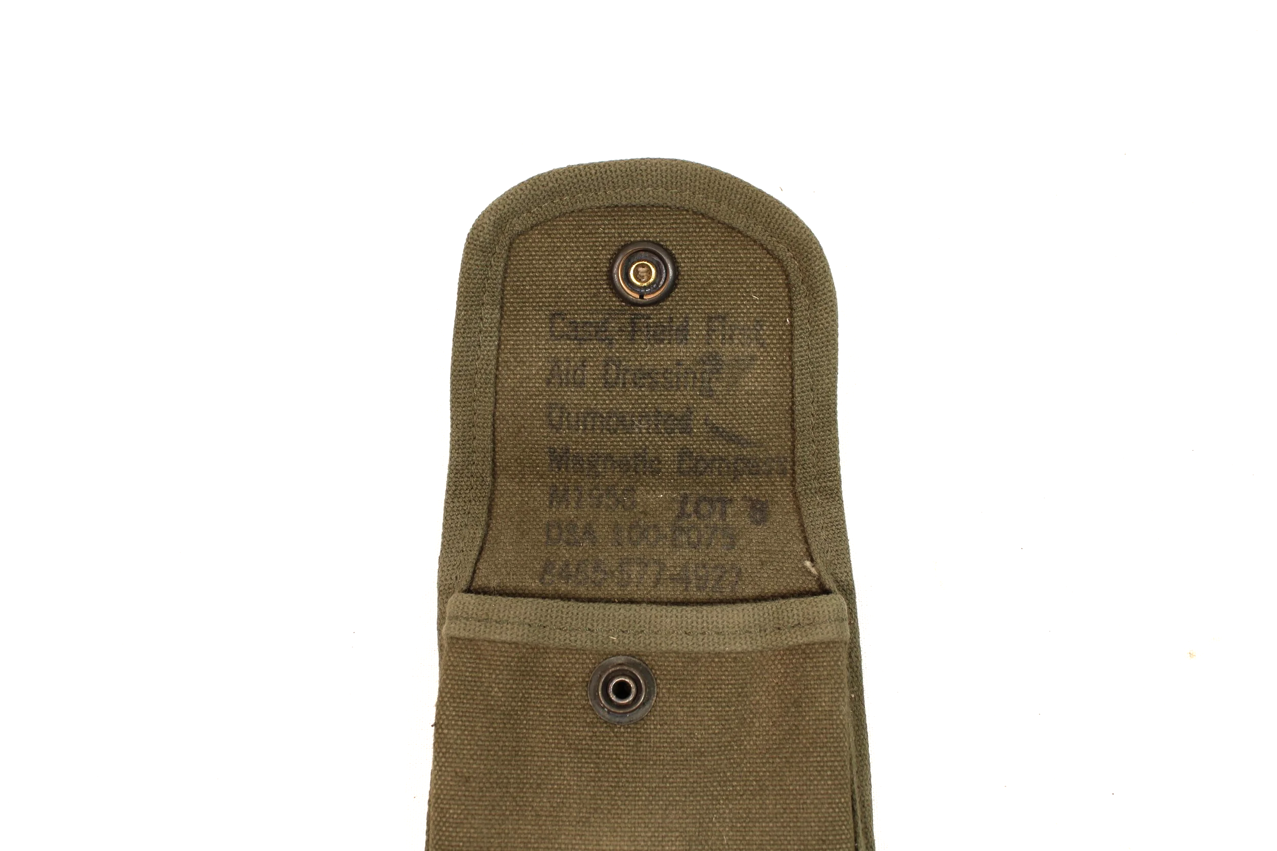 Vietnam War Canvas Compass / Bandage Pouch