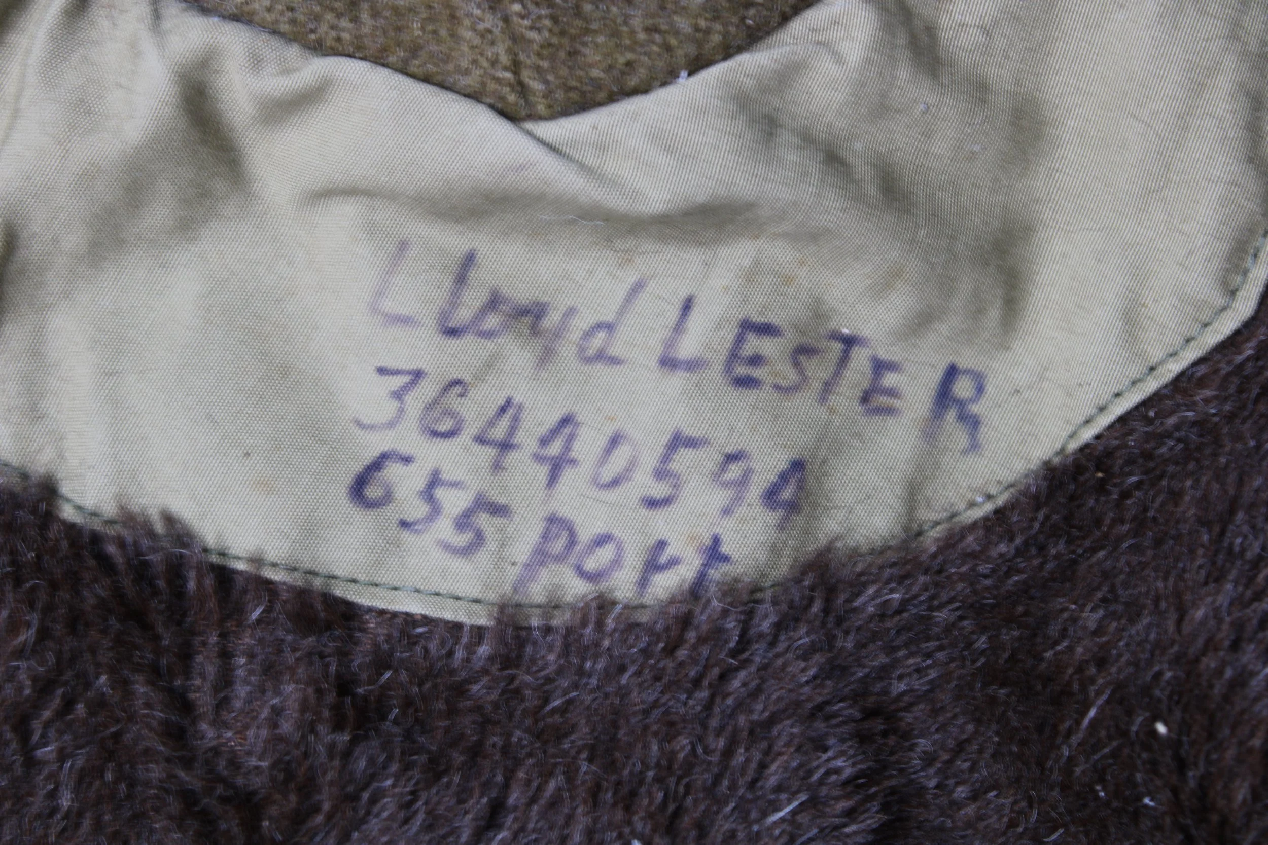 WW2 US Army Air Force Type B-9 Parka Military Jacket (Two Names!) Size 38