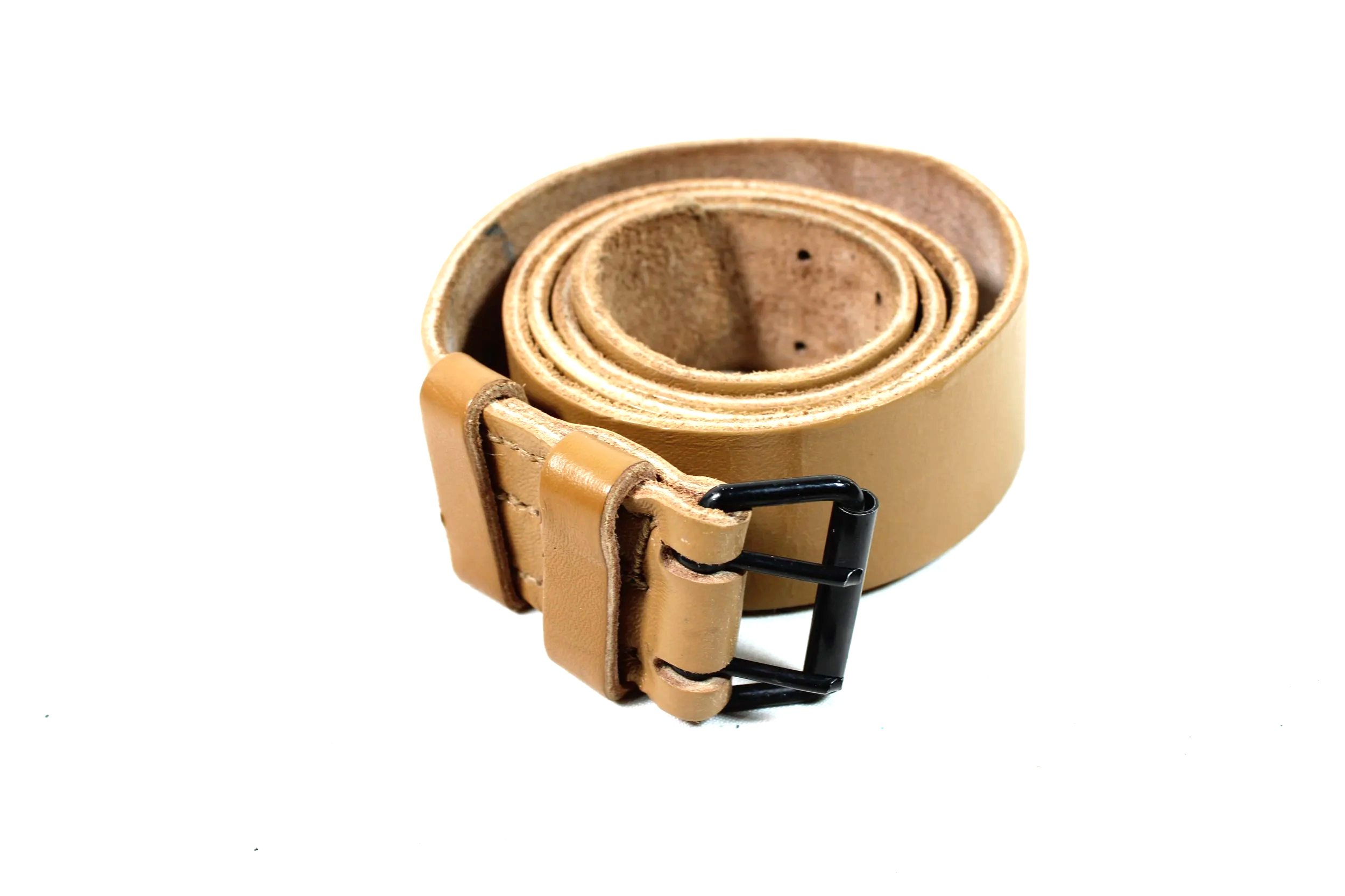 French Post WW2 Leather Claw Belt Fits All