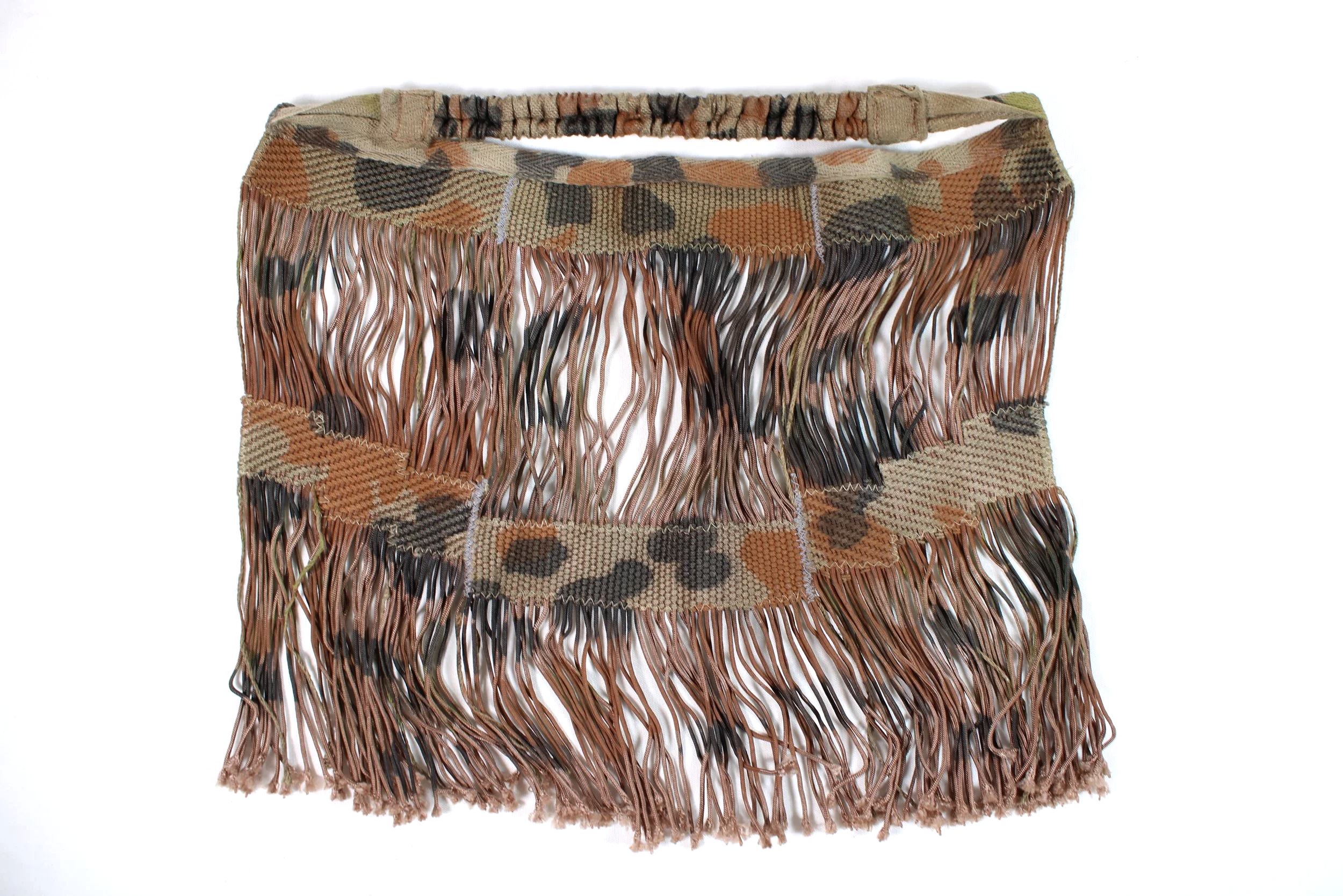Reproduction WW2 German Waffen SS Camouflage Sniper / MG Face Veil M38 Type 1