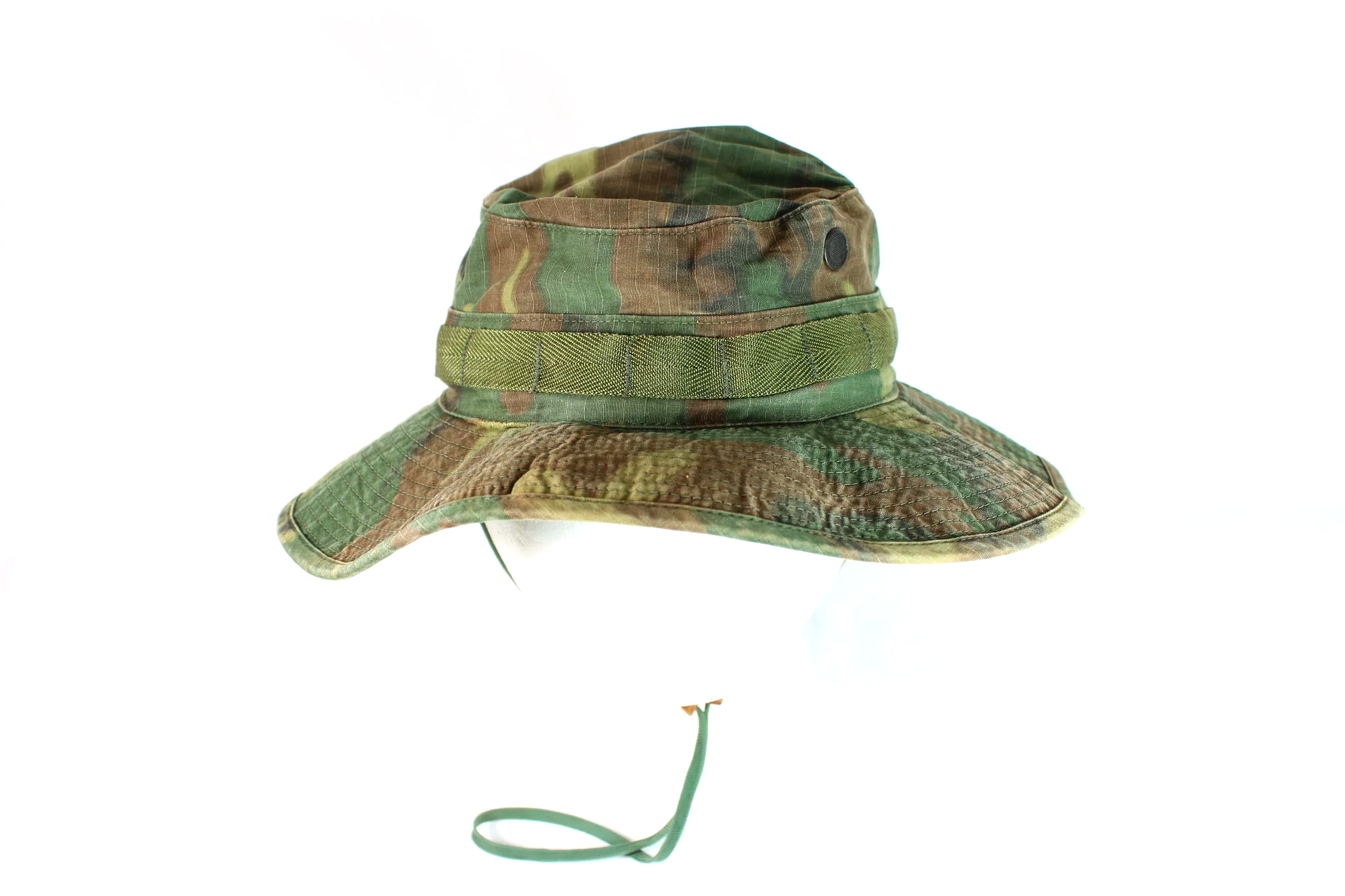 ERDL Camouflage Boonie Hat 1968 Vietnam War Size 6 7/8