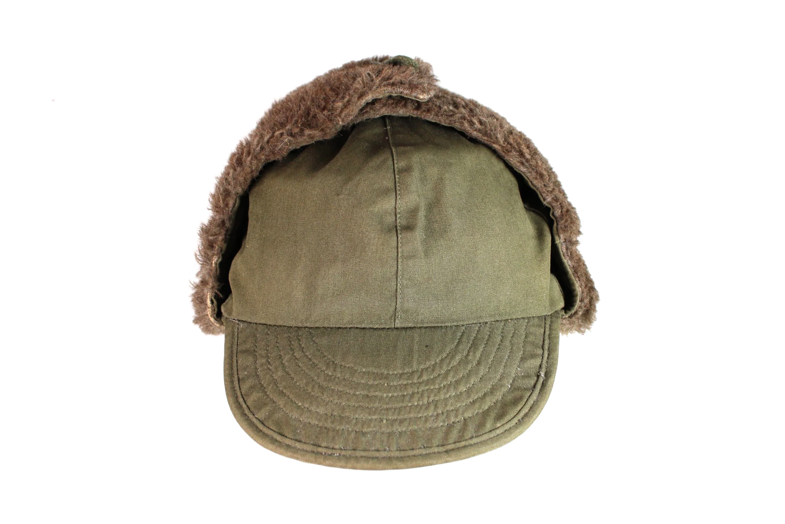 Korean War M51 M-1951 Pile Cold Weather Cap Size 7 1/4