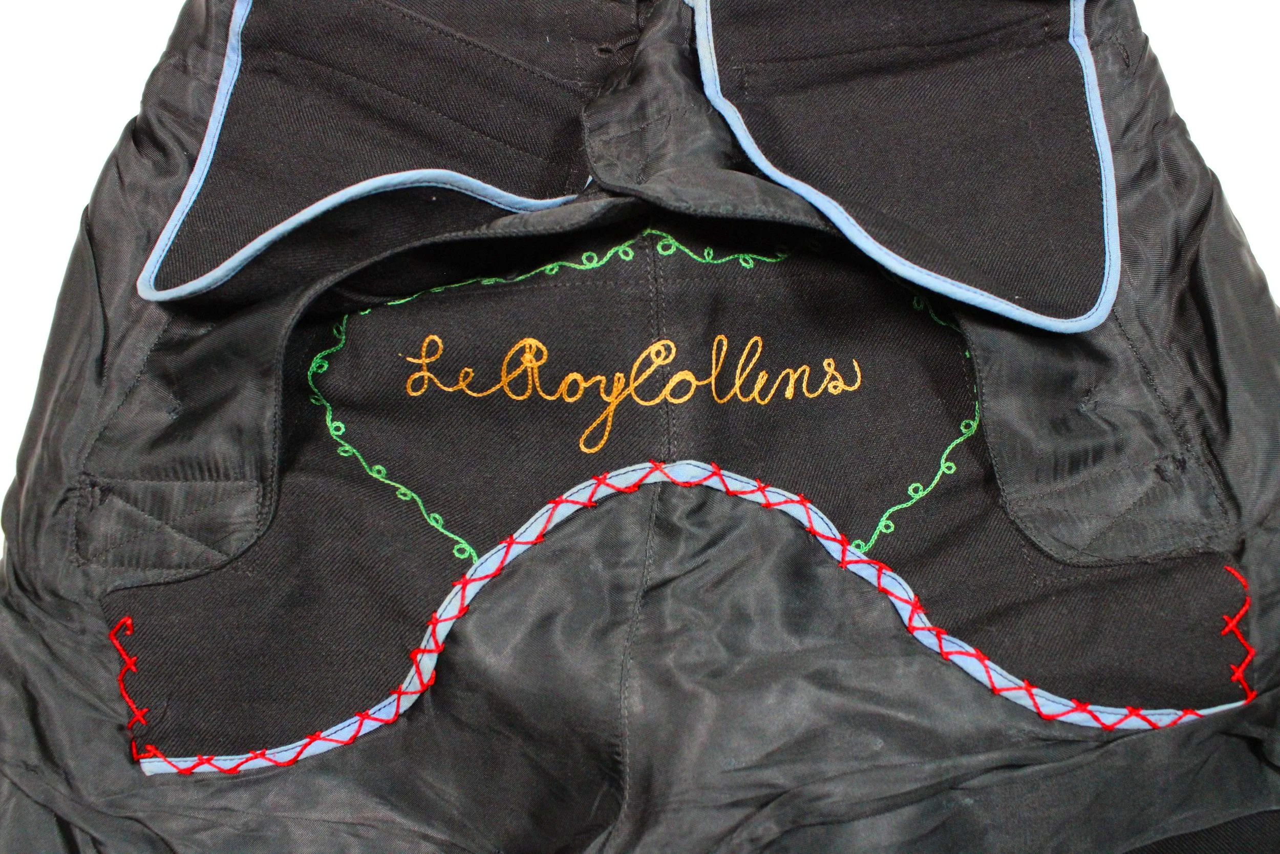 1960's Navy Bell Bottoms Custom Name Embroidered (Rear Admiral LeRoy Collins)