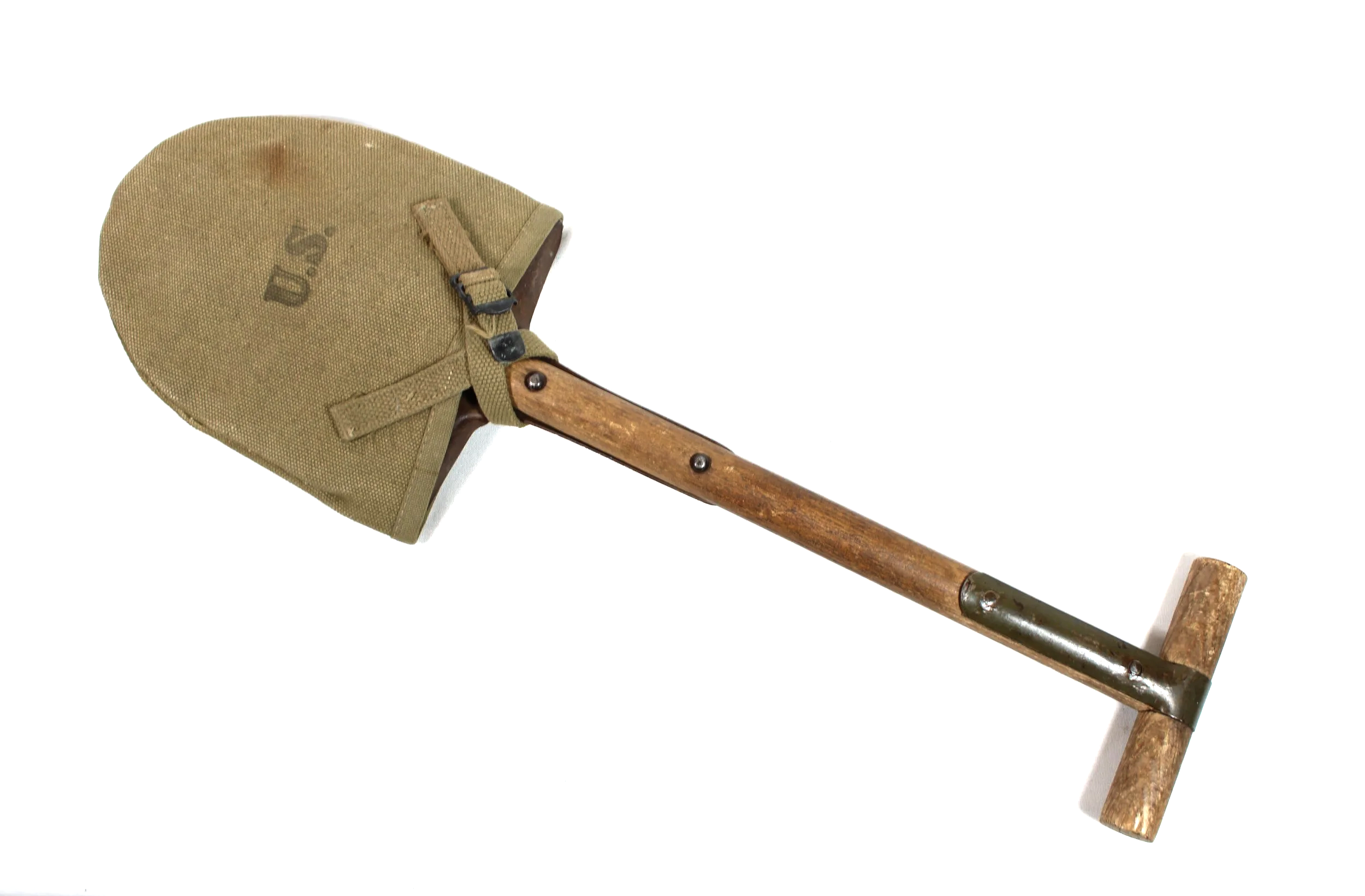 WW2 US T-shovel M-1910 Kadin Bros 1942 Cover