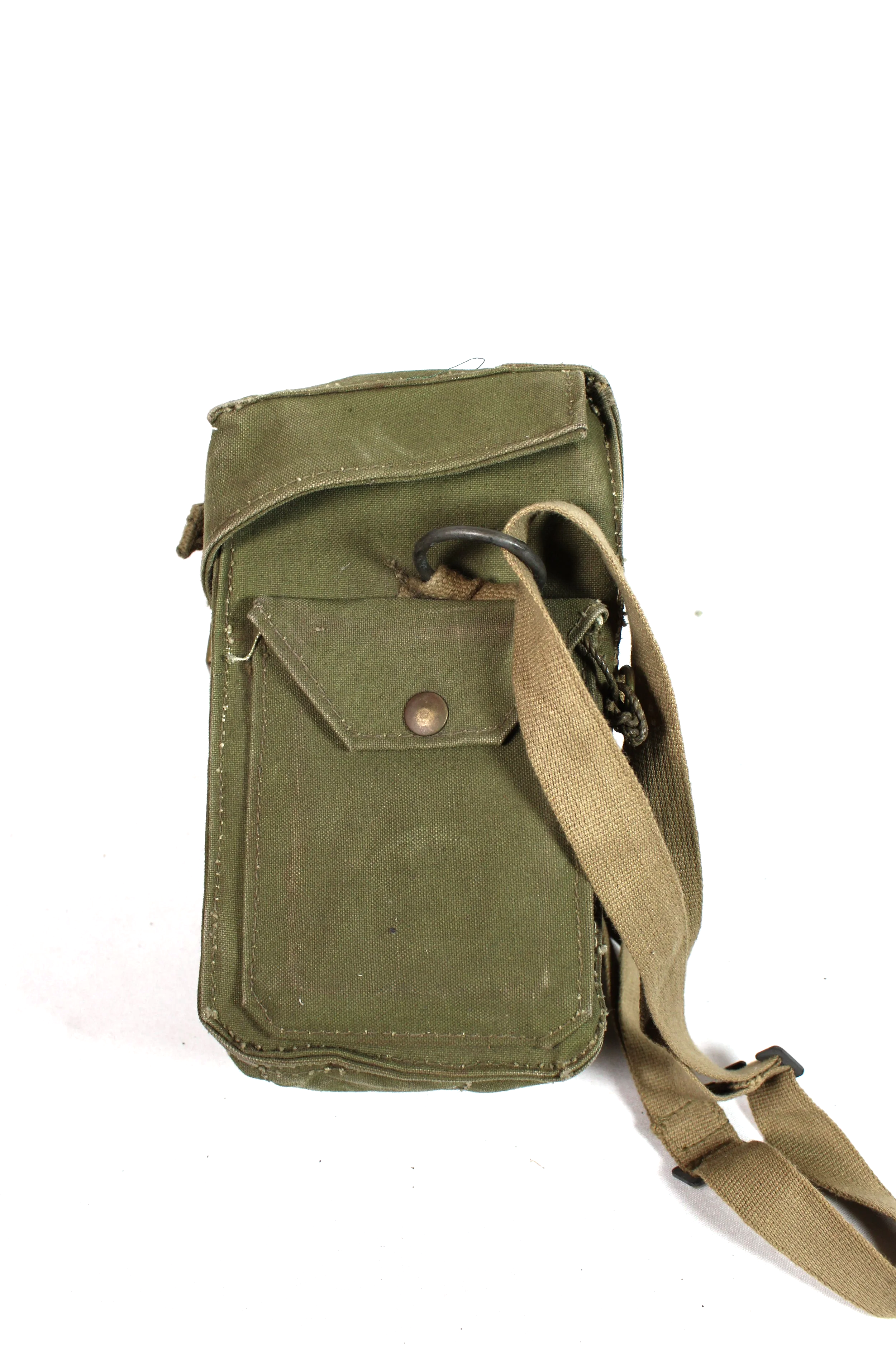 WWII Era British Army Gas Mask Bag P44 Engineer Bag