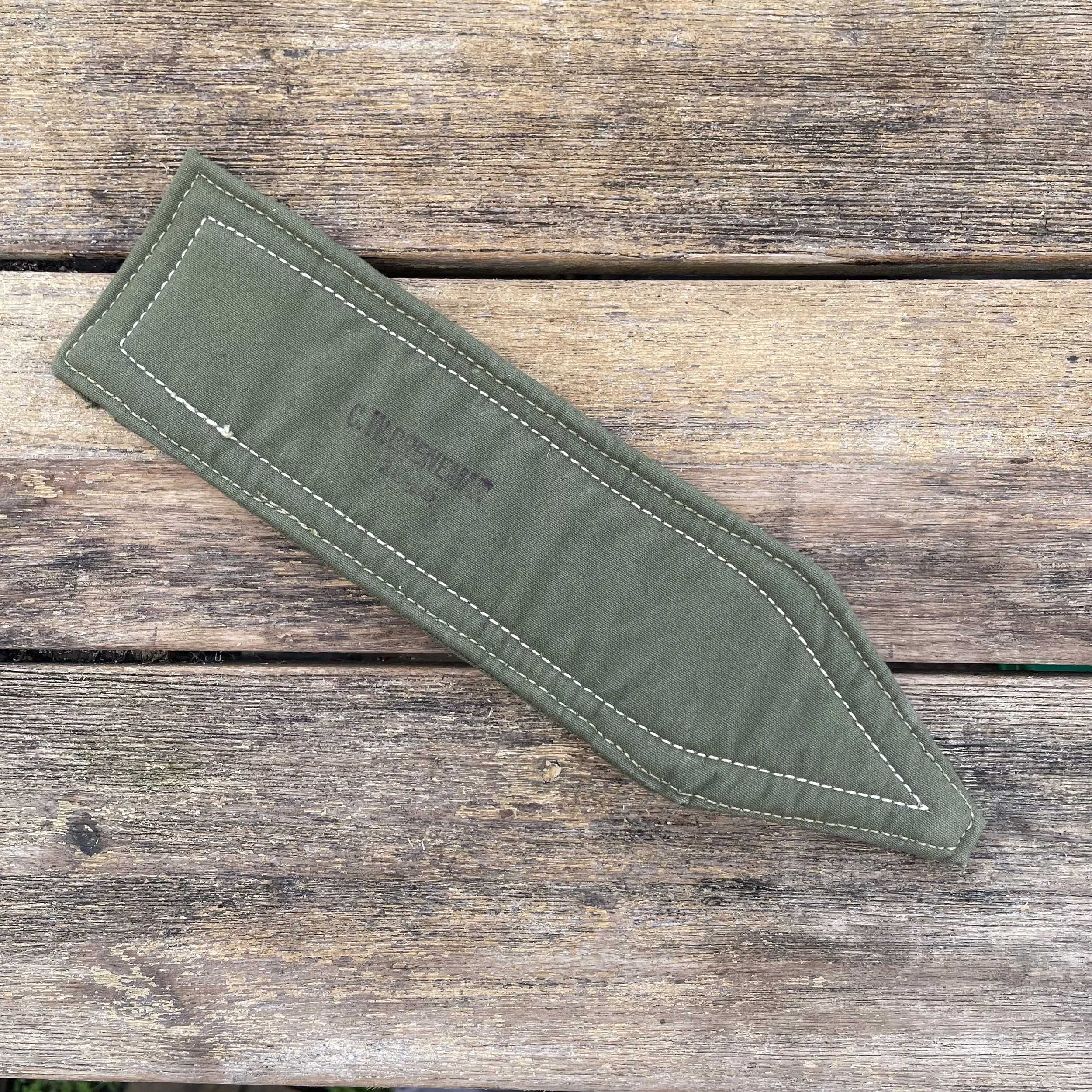 WW2 1945 US Military SUSPENDER SHOULDER PADS WWII C.W. BRENMAN original