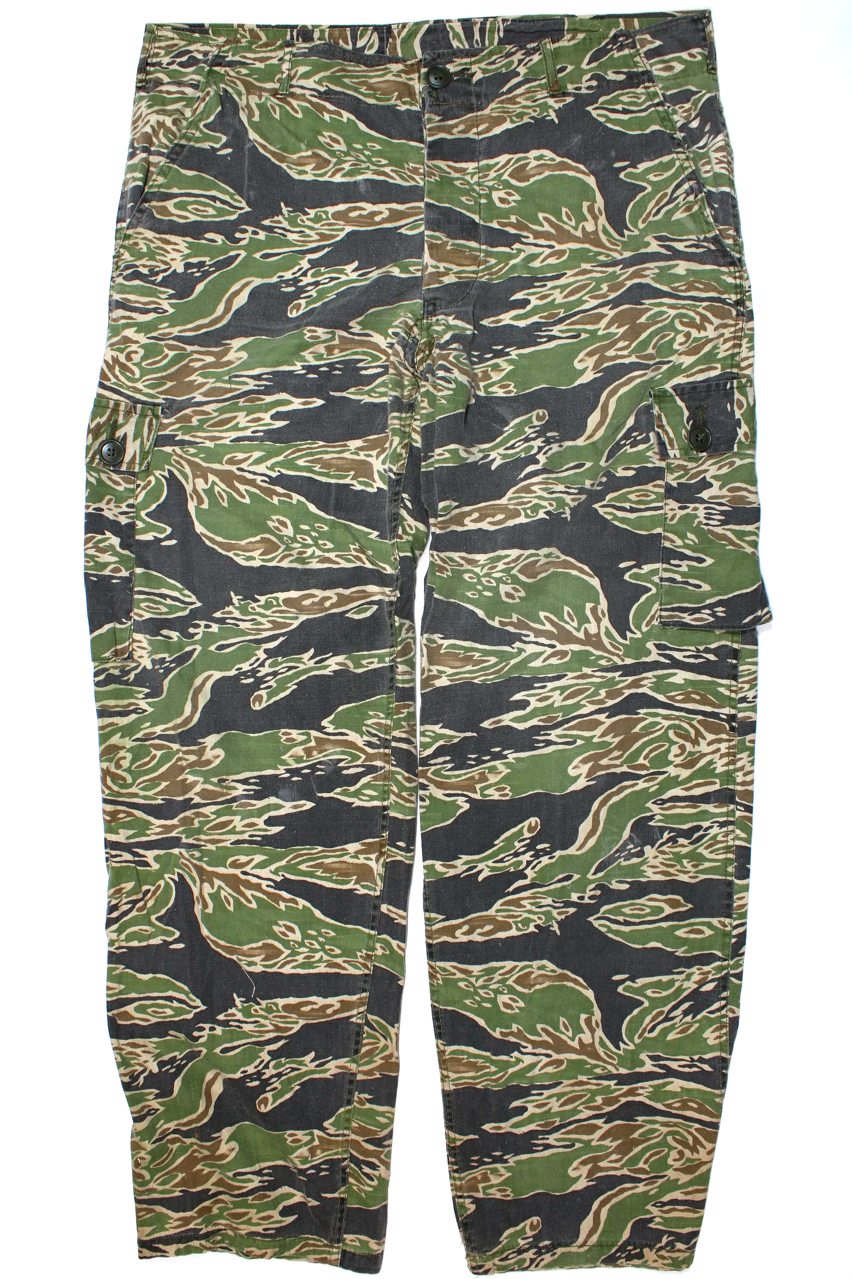 Late War - Lightweight - Dense (LLD) Original Vietnam War Tiger Strip Pants Size US Large 36"