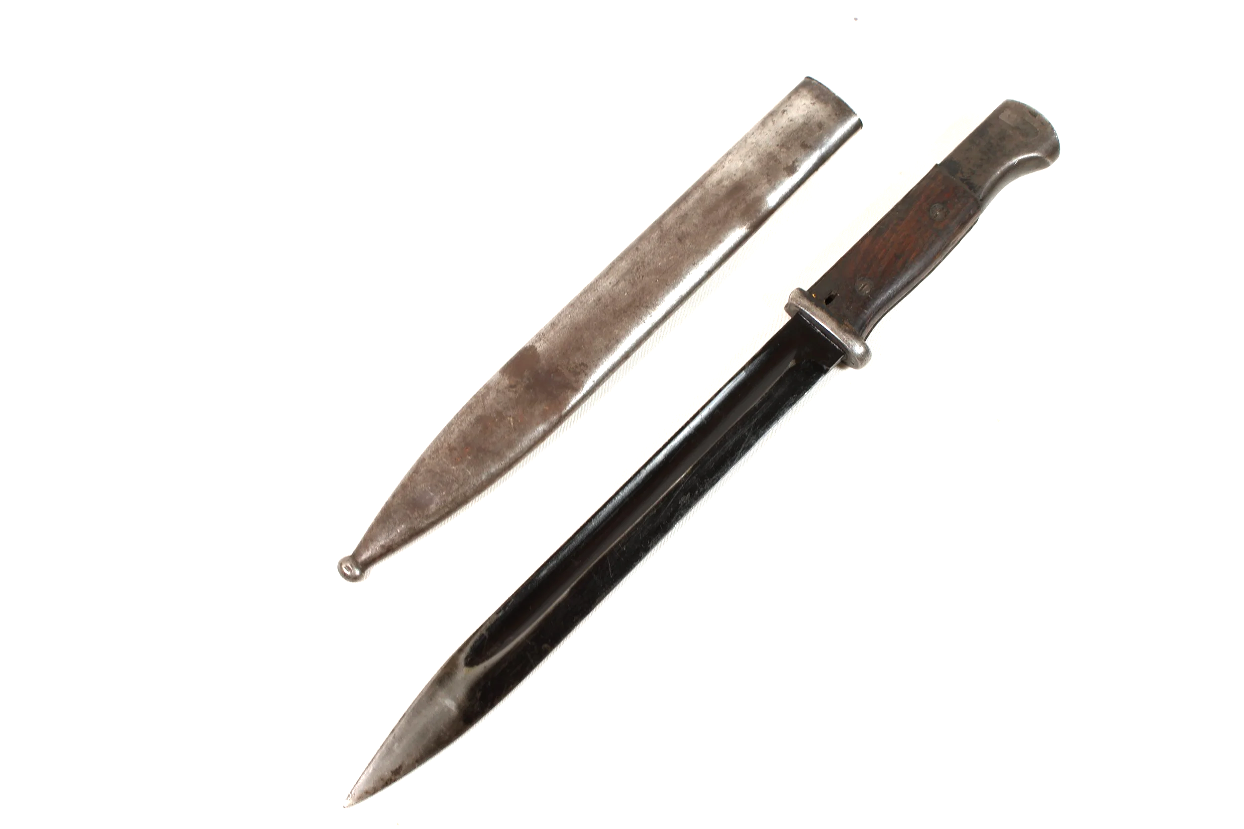 Pre WW2 Portuguese Model M937 German made Unsharpened Mauser Bayonet