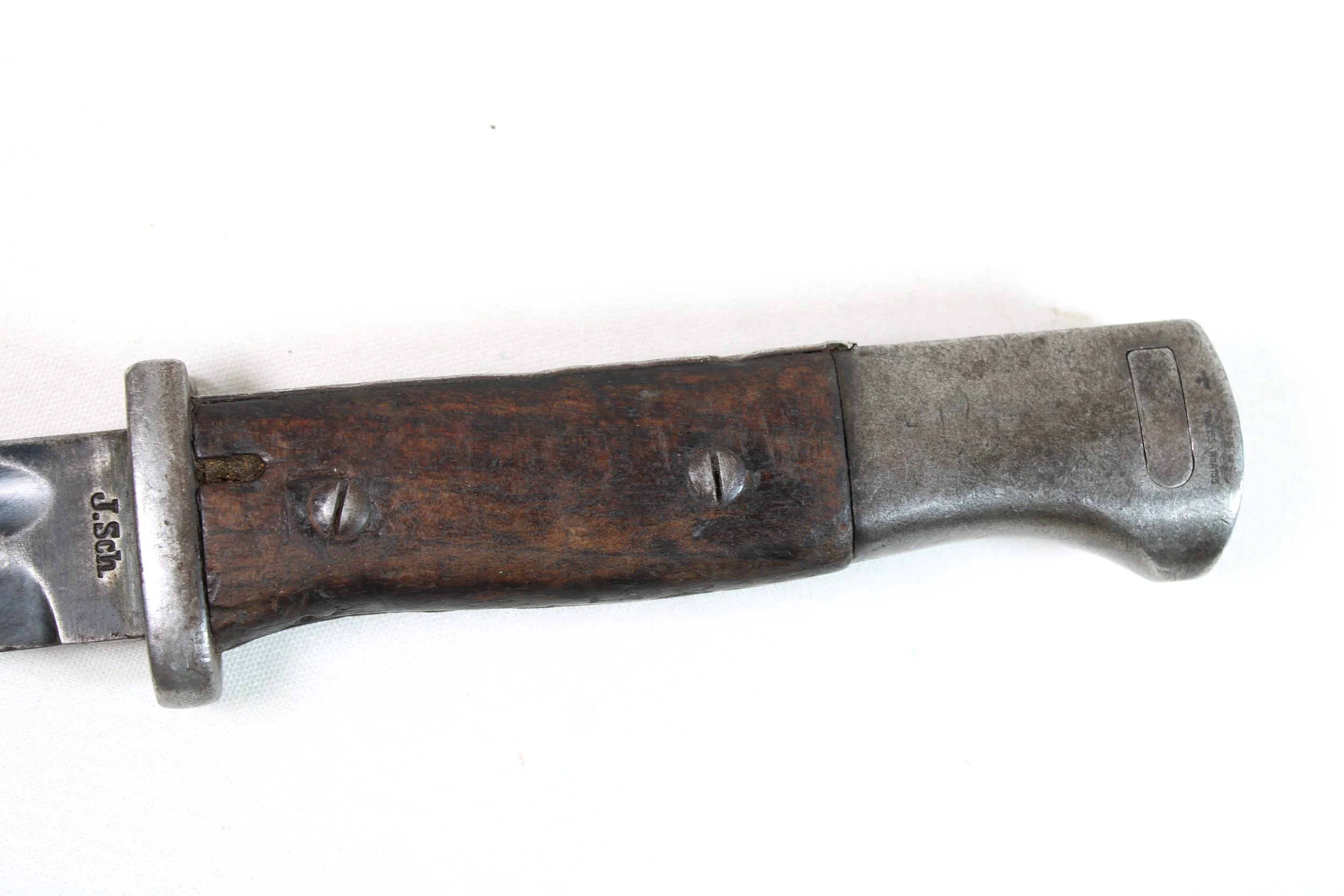 Mauser K98 Bayonet S84/98 III With Rare State Issued Inspection Eagle (Matching Maker) 1938