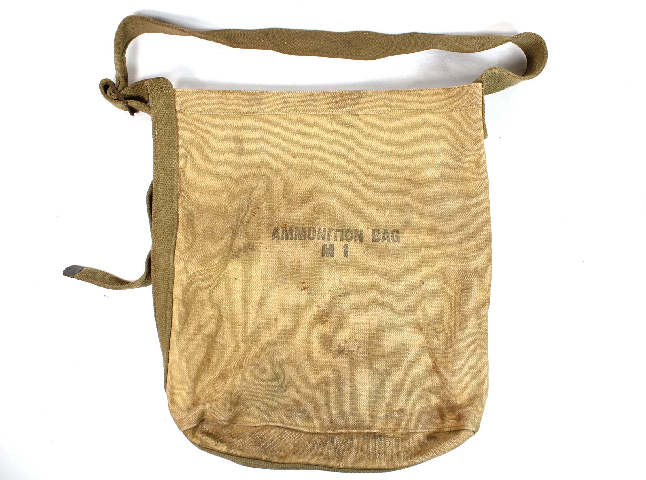 WWII M1 Ammunition (Ammo Can / Mortar) Bag With Shoulder Strap