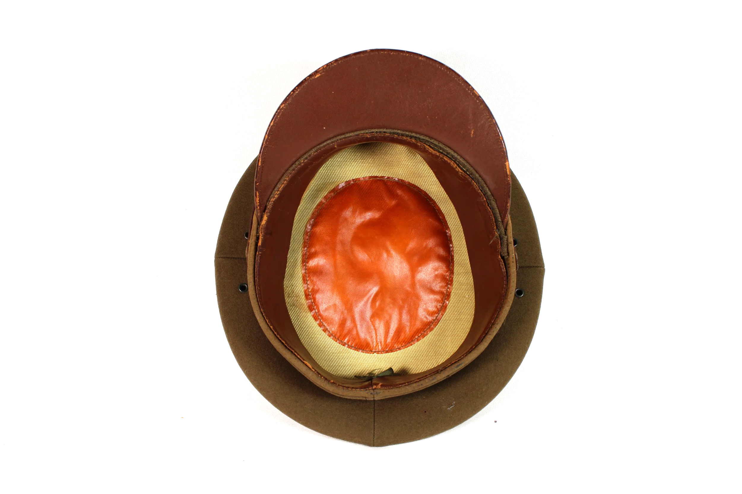 WWII US Enlisted Visor Cap