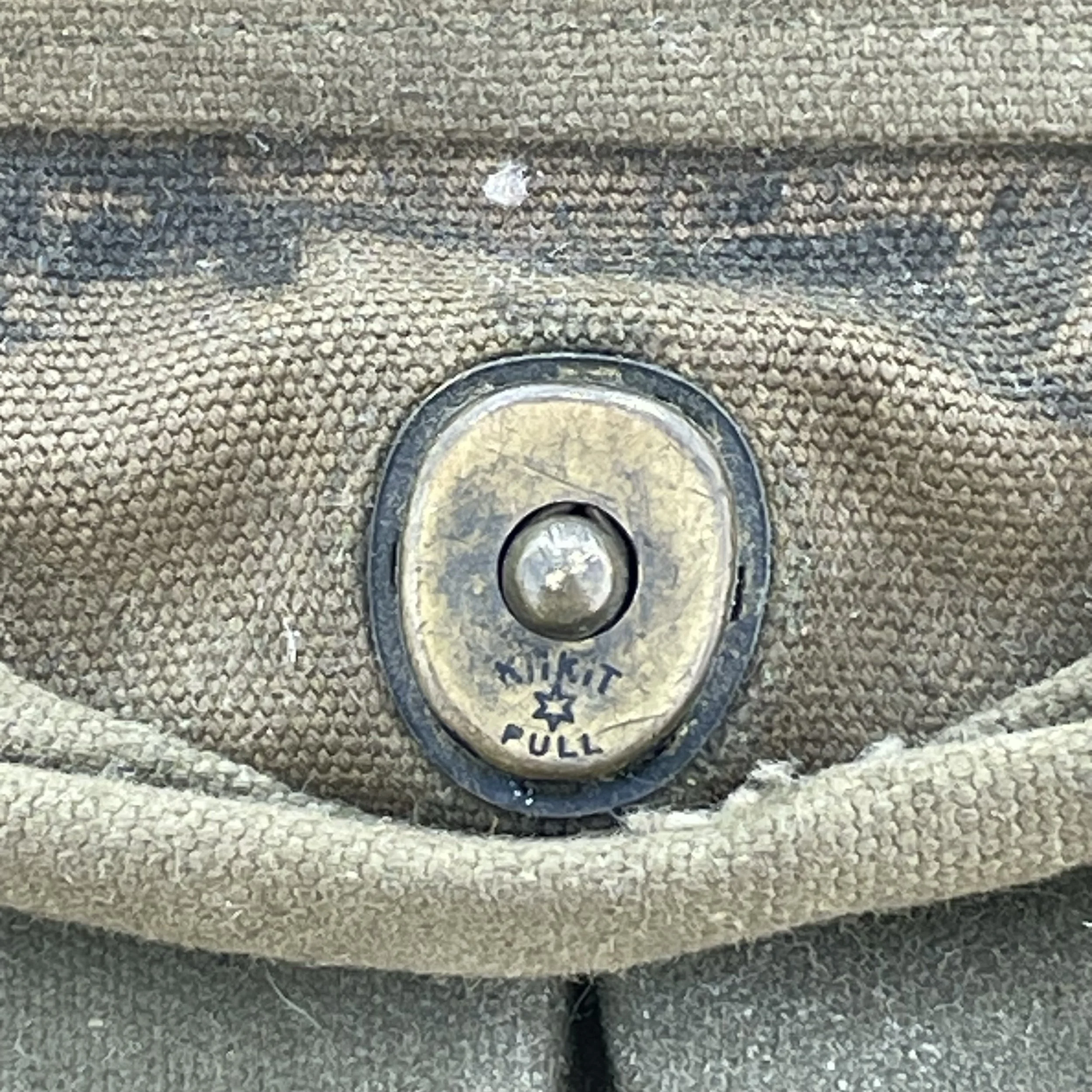 Korean War Ml Carbine Magazine Pouch 30rd Magazine Original  Rigger Made