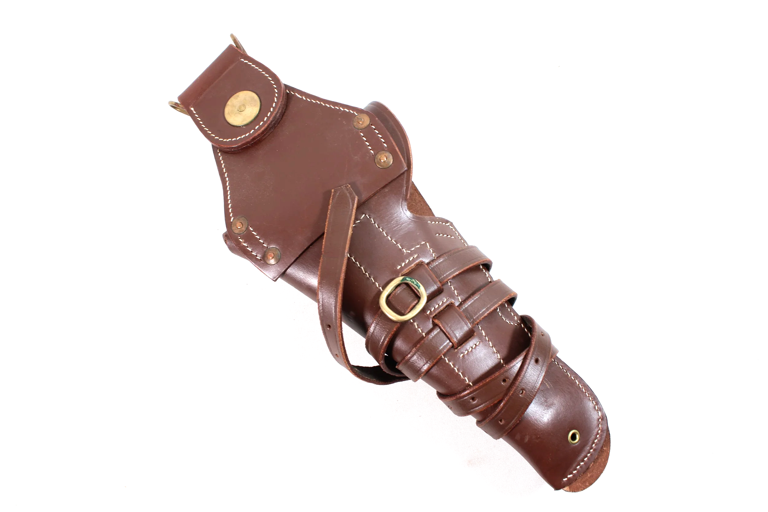 WW1 Leather U.S. Model 1912 Cavalry Holster M1911 .45 pistol Reproduction
