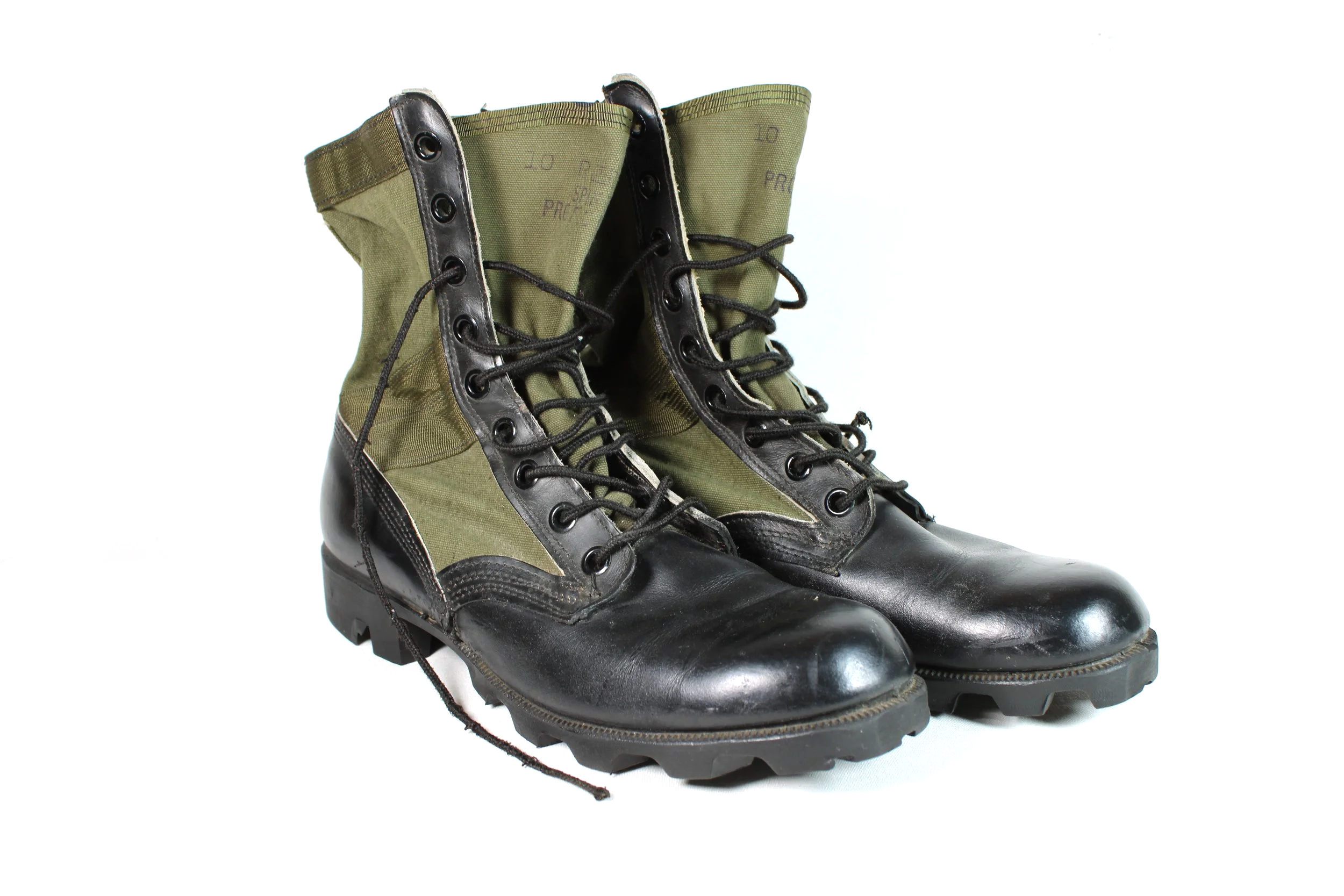 1982 Vietnam War Style Jungle Boots NOS (Unissued) Size 10