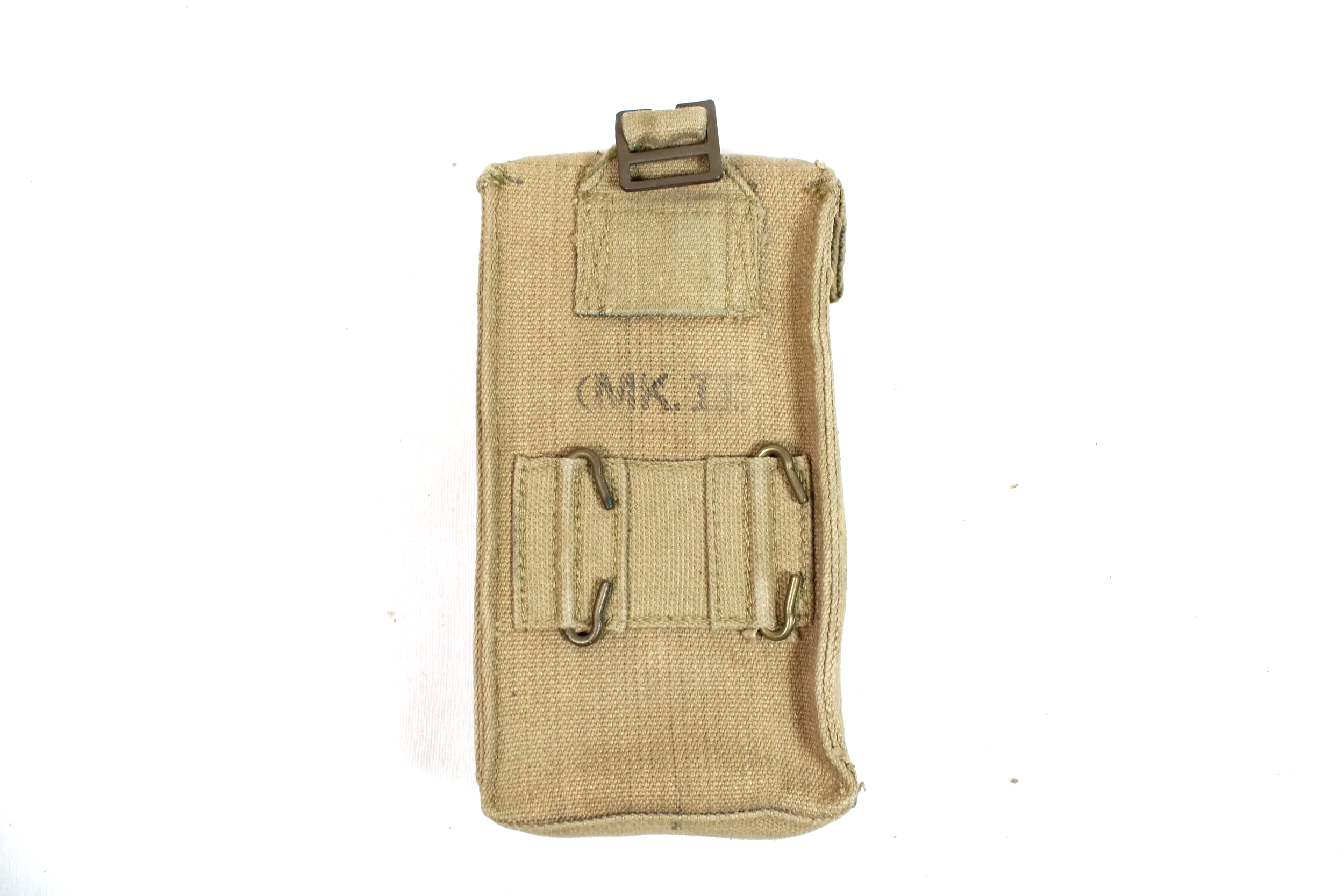WW2 British Army Pattern 37 Webbing Basic Pouch 1940 Dated