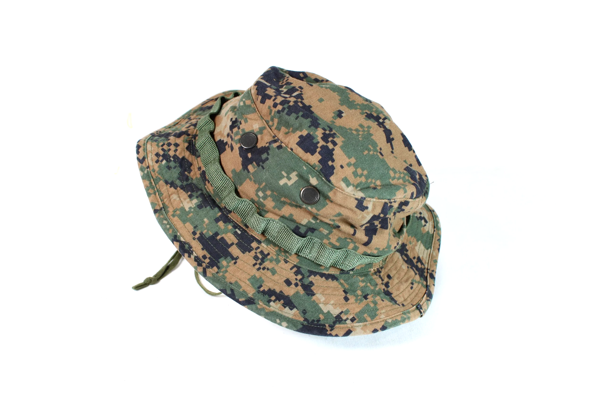 USMC woodland MARPAT Boonie Hat SUN COVER Size Medium