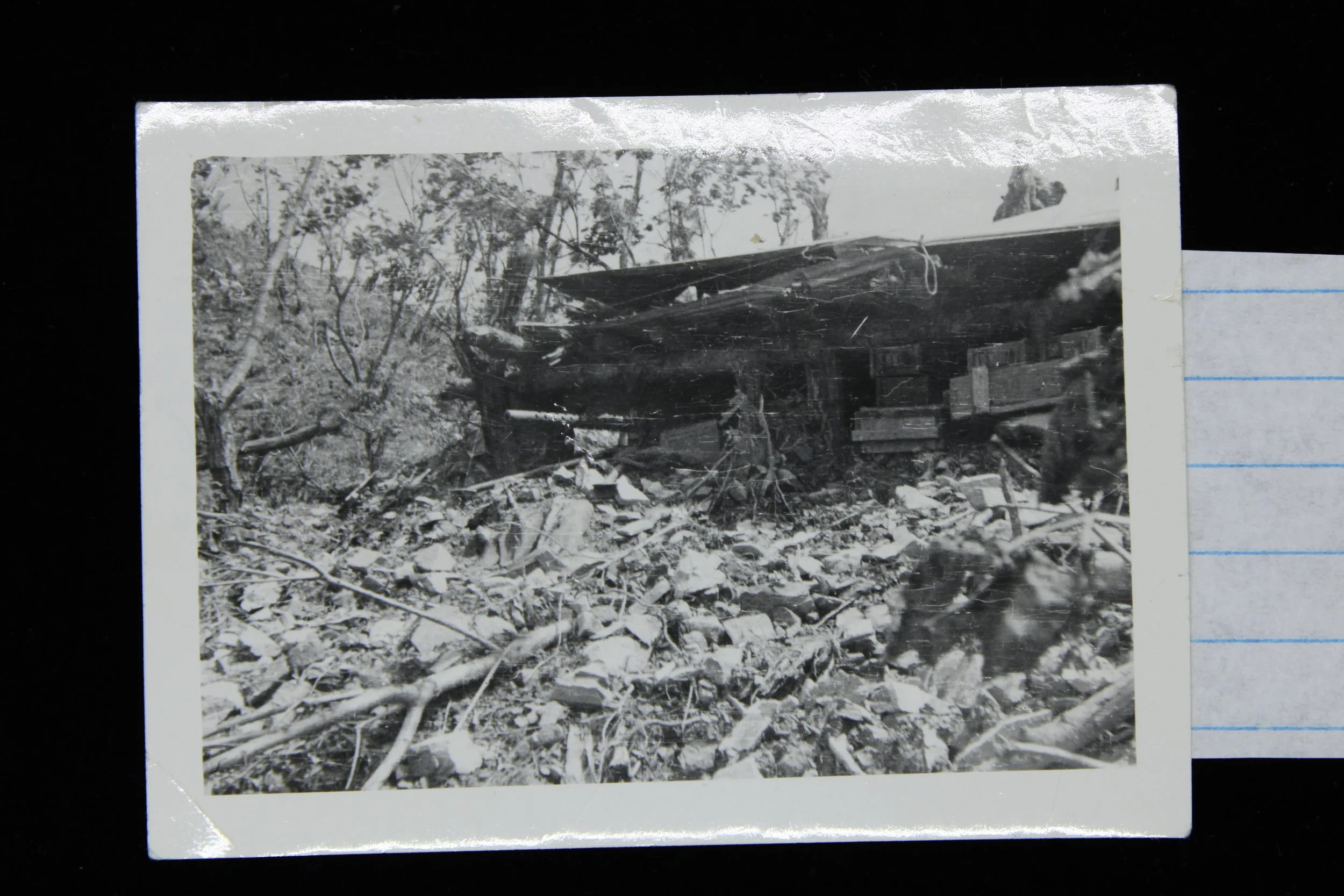 Lot of 5 Korean War Photos W/ Names and Descriptions