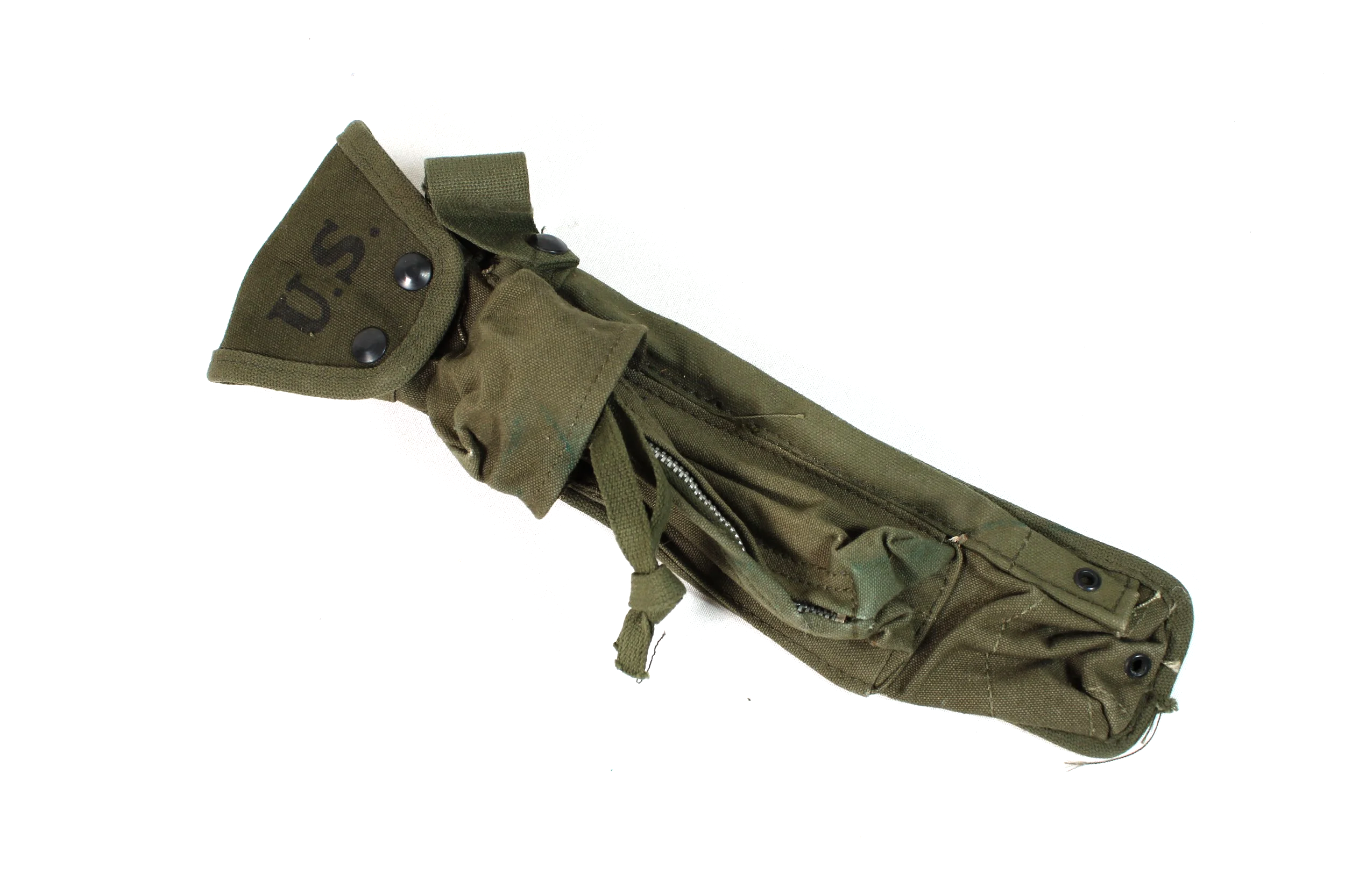 Vietnam War Bipod / Cleaning Kit Case For M16 Rifle