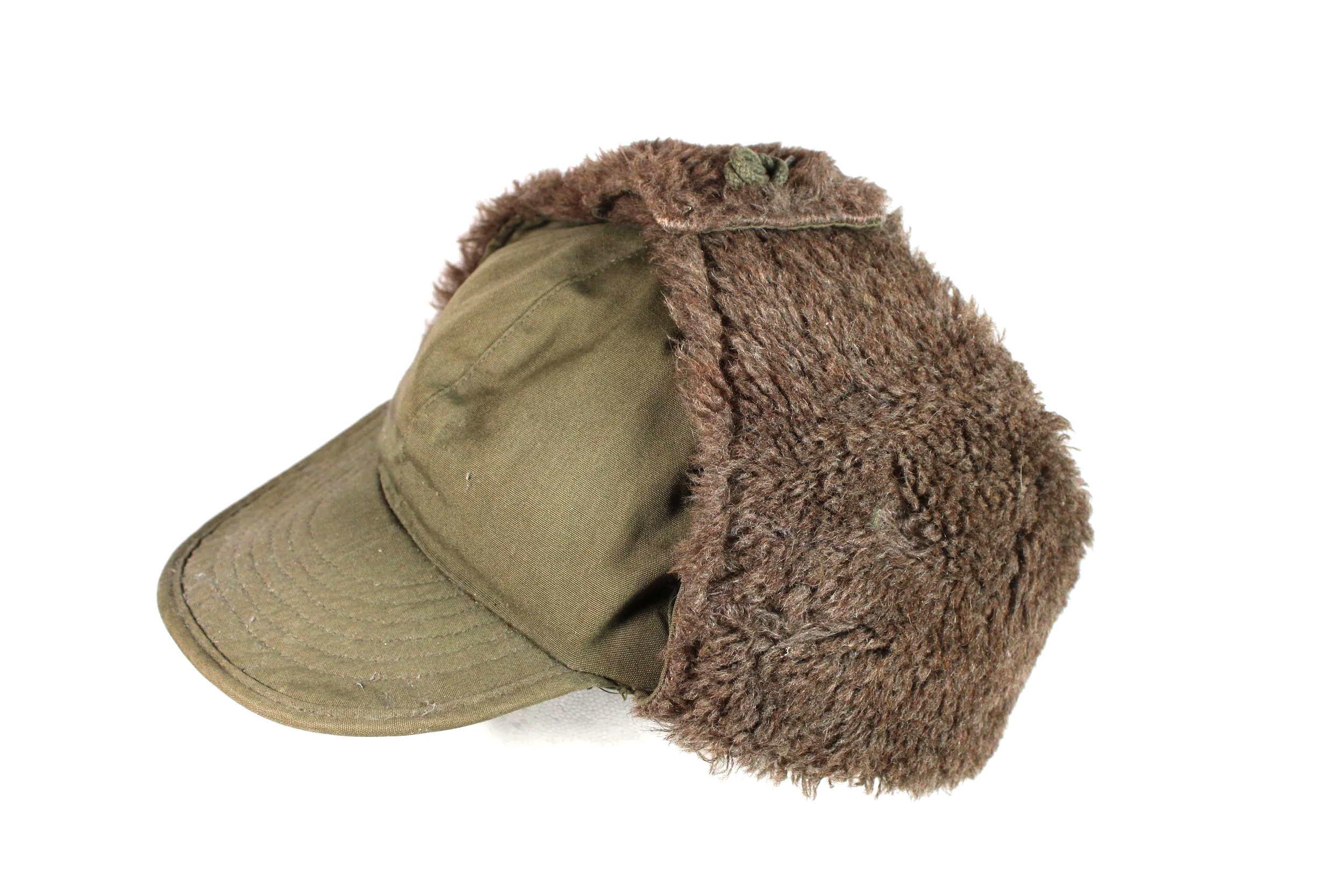Korean War M51 M-1951 Pile Cold Weather Cap Size 7 1/4