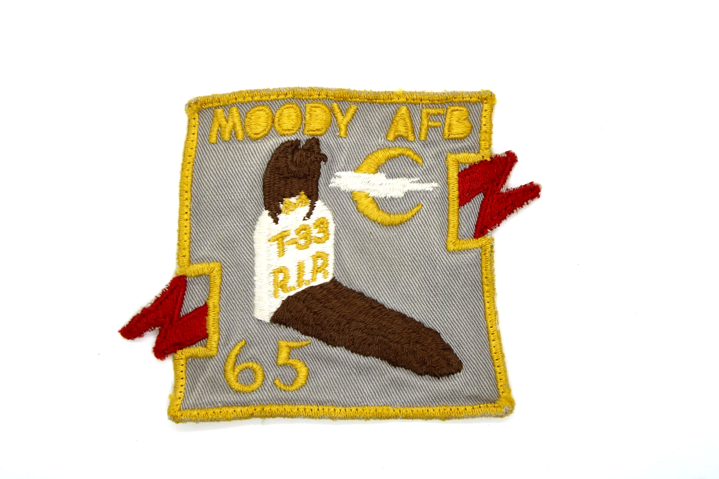 VERY RARE Moody AFB " RIP T-33 " '65 USAF Patch