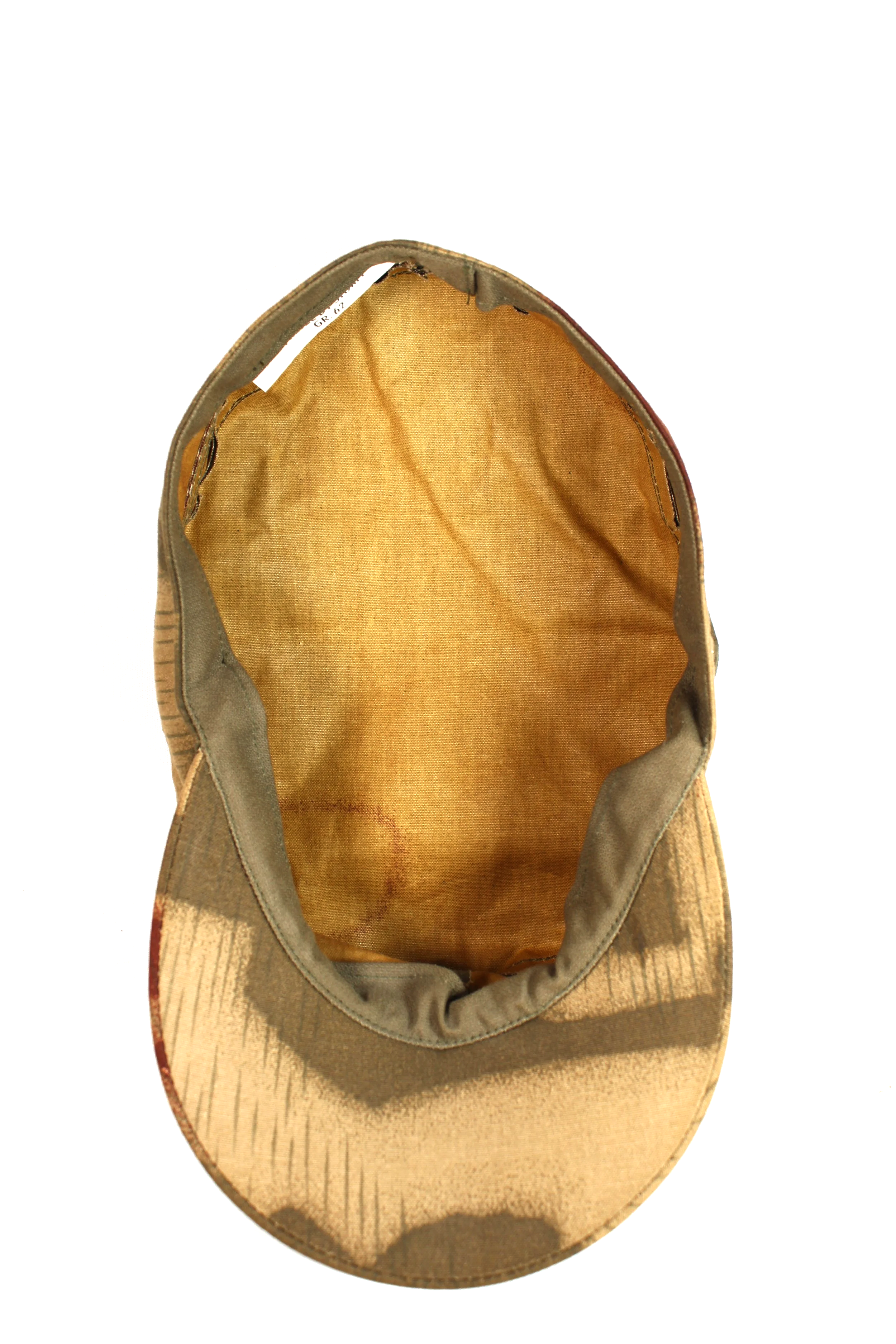 German M41 Tan and Water Camouflage Reproduction Cap Mil-Tec by Sturm Size 62