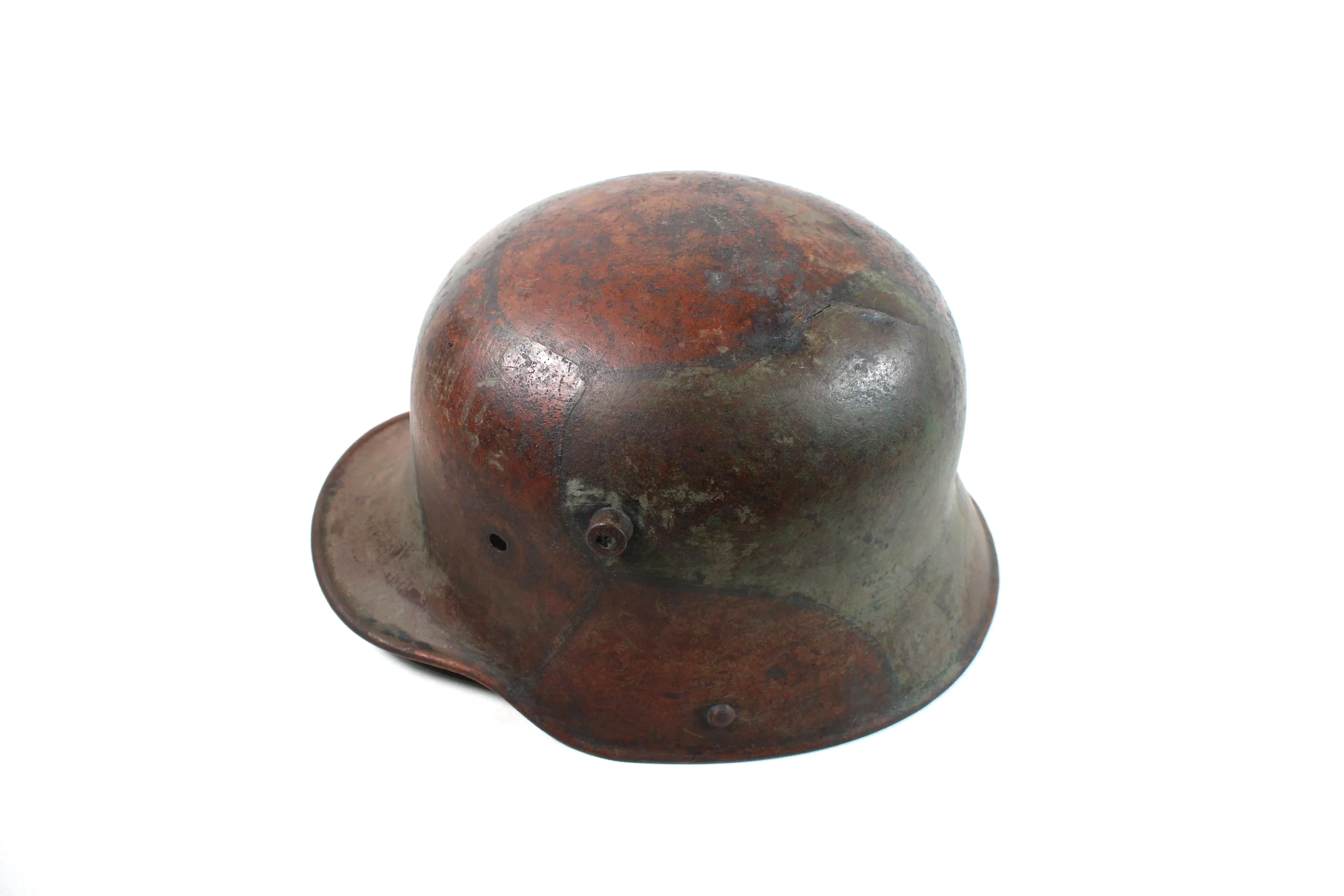 WW1 German Original M16 Camouflage Helmet Si66