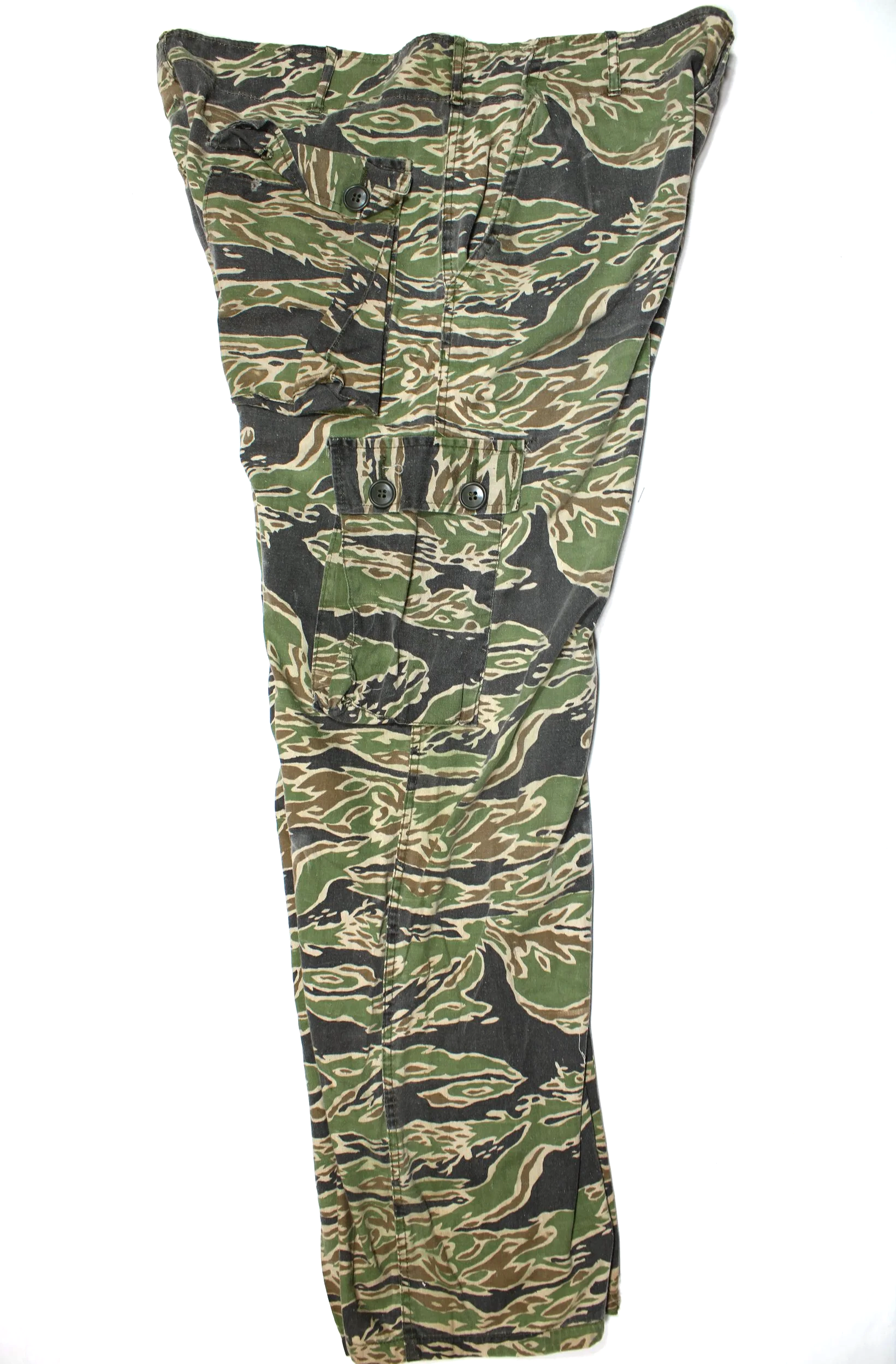 Late War - Lightweight - Dense (LLD) Original Vietnam War Tiger Strip Pants Size US Large 36"