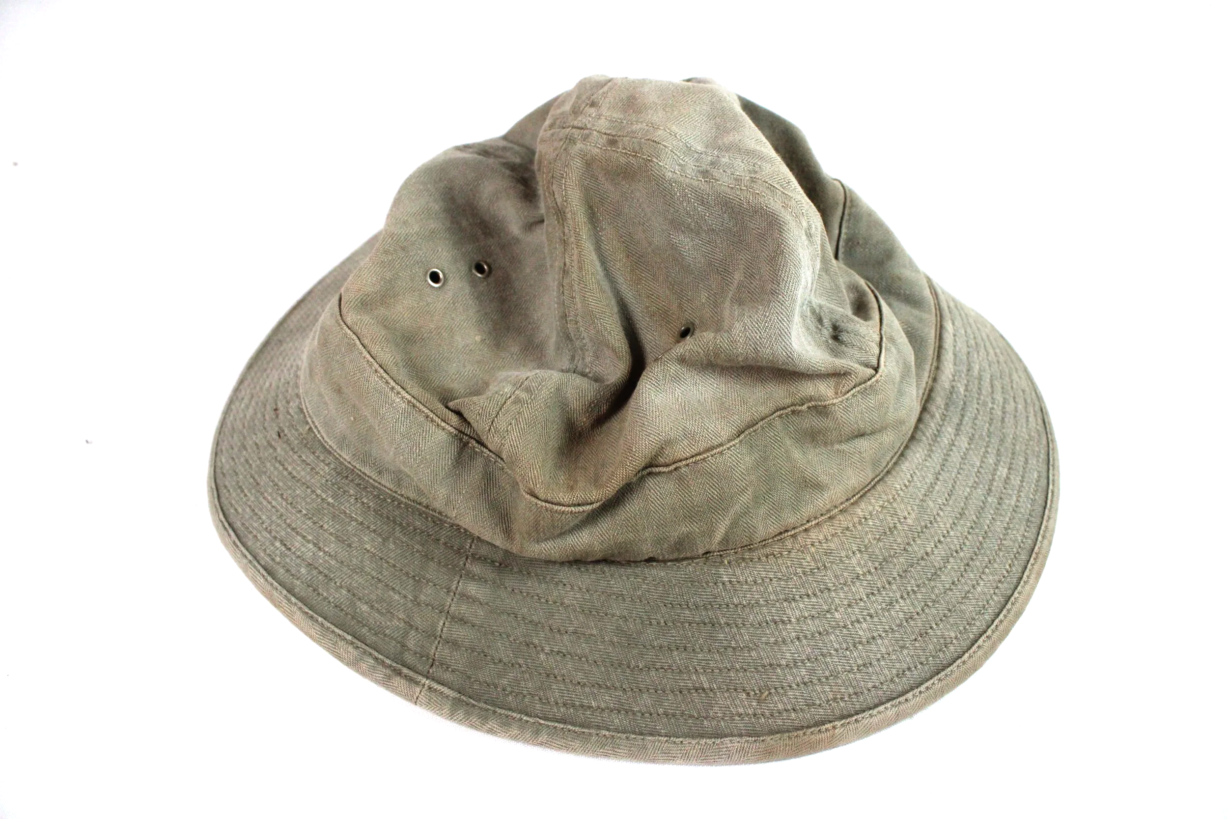 Original US WWII HBT Daisy Mae Cap Size 6 7/8