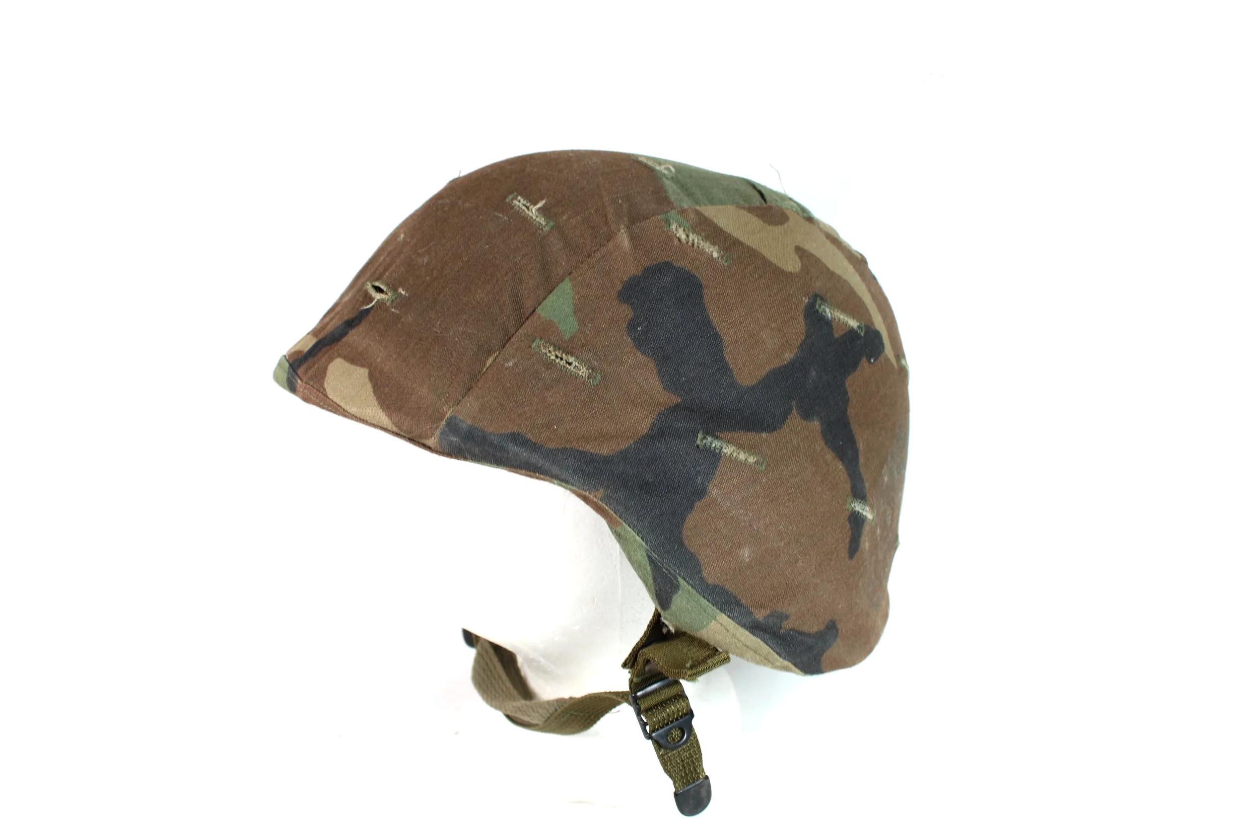 PASGT Large Kevlar Helmet Level IIIA Protection W/ M81 Cover