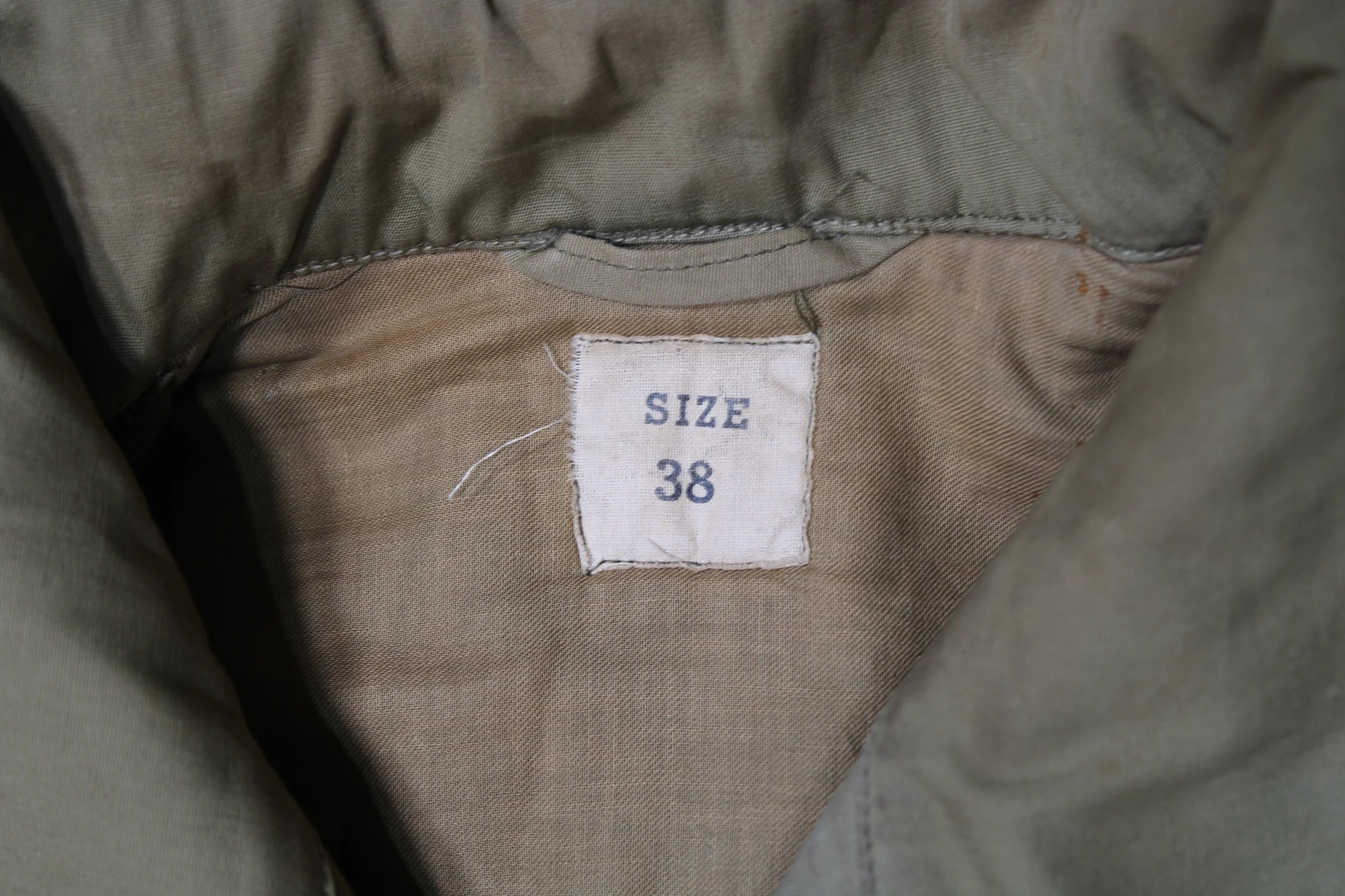 WW2 US Army M-1938 Mackinaw "Jeep" Coat Size 38, 1942 Dated