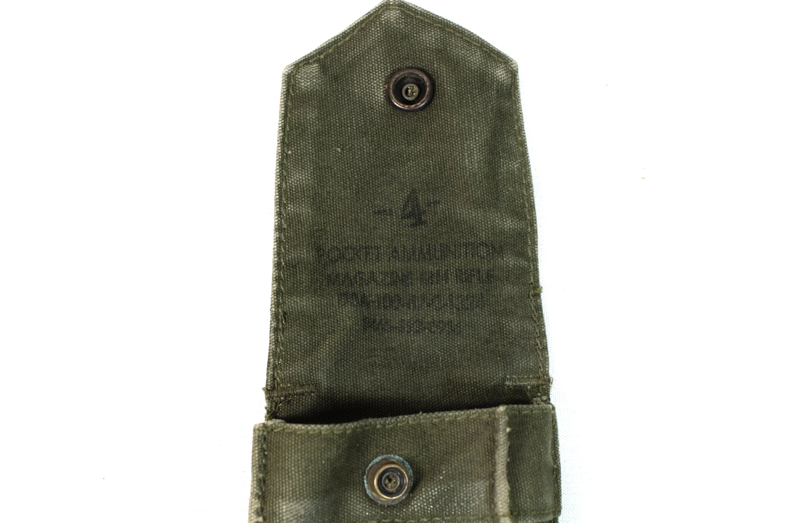 Early Vietnam War M1961 20RD Ammo Pouch 1967 Dated