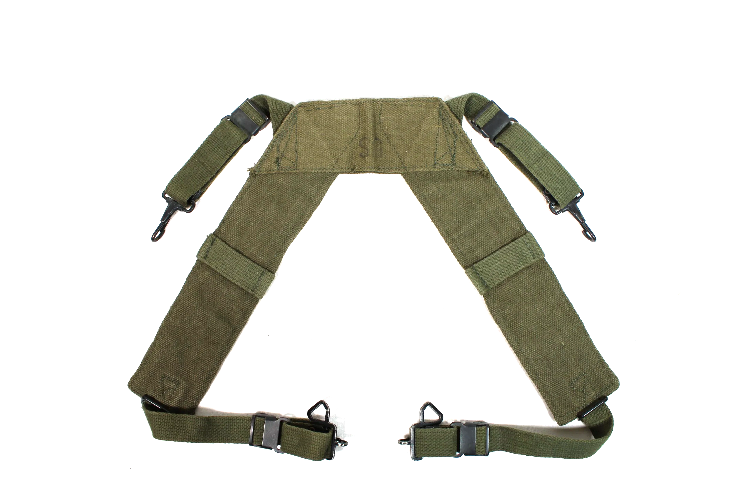 Vietnam War M-1956 Load-Carrying Equipment (LBE) H-Pattern Field Suspenders Regular