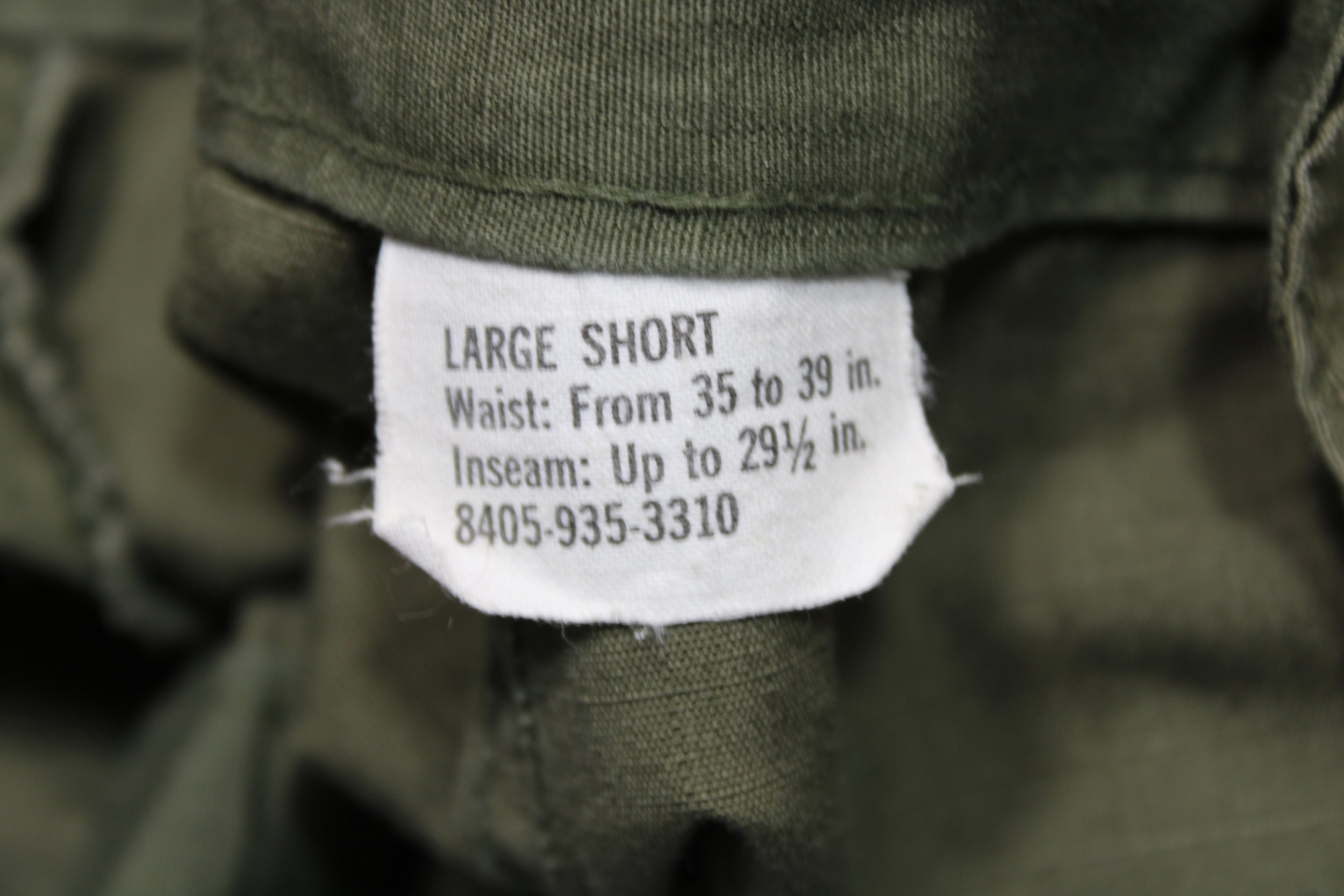 Vietnam War OG 107 RipStop Jungle Pants MEDIUM Deadstock