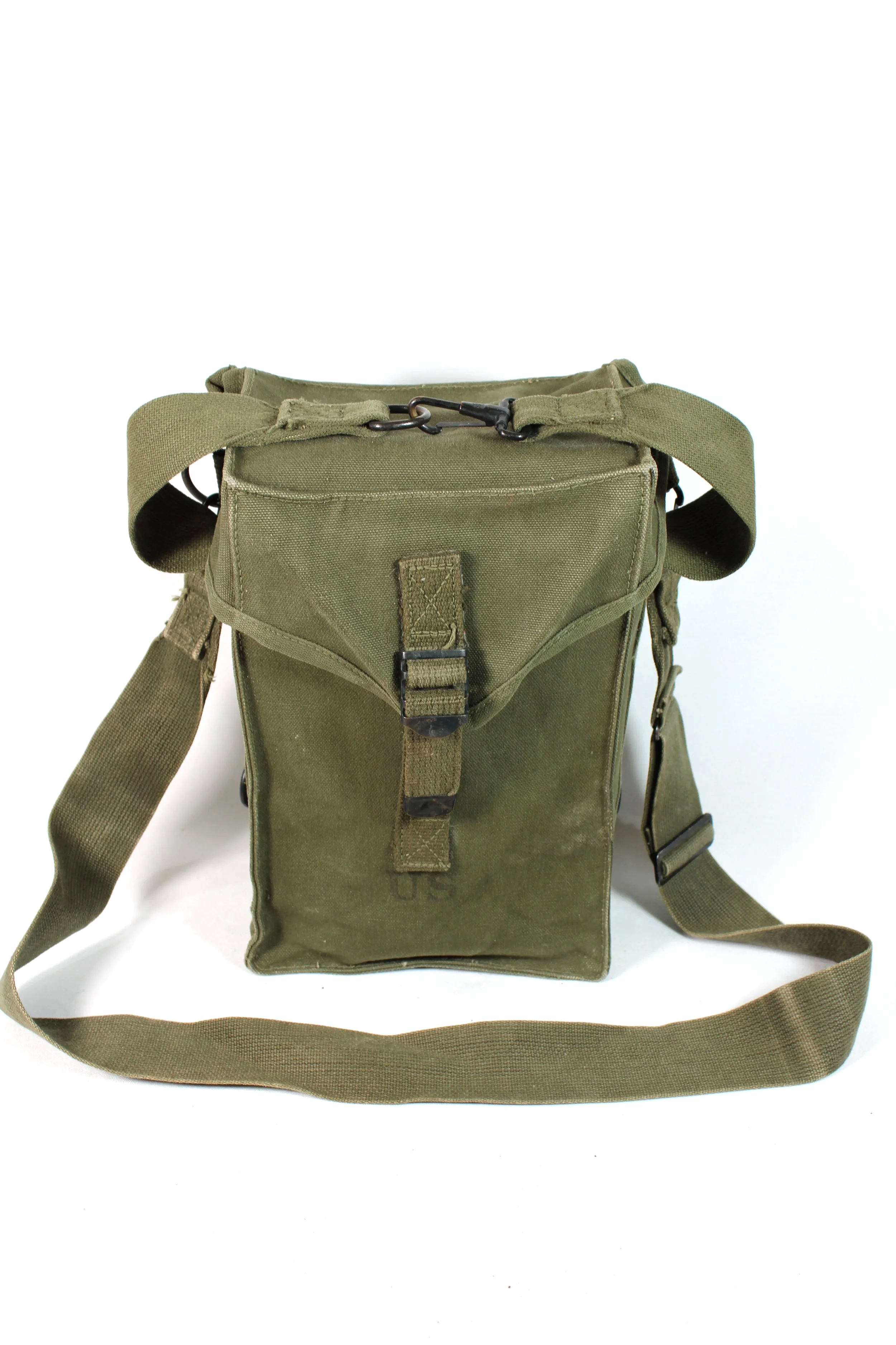 Korean War 1950 U.S. General Purpose (GP) Ammo Bag Dated 1950 NOS W/ 1951 Strap