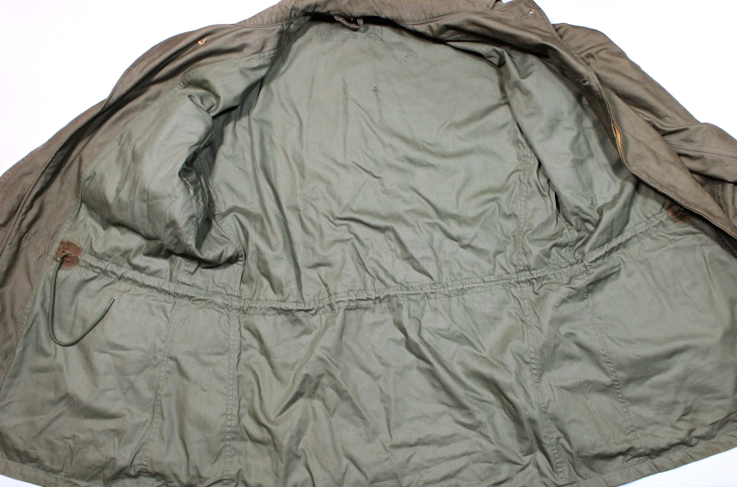 WW2 US M43 M-1943 Field Jacket 36L Deadstock