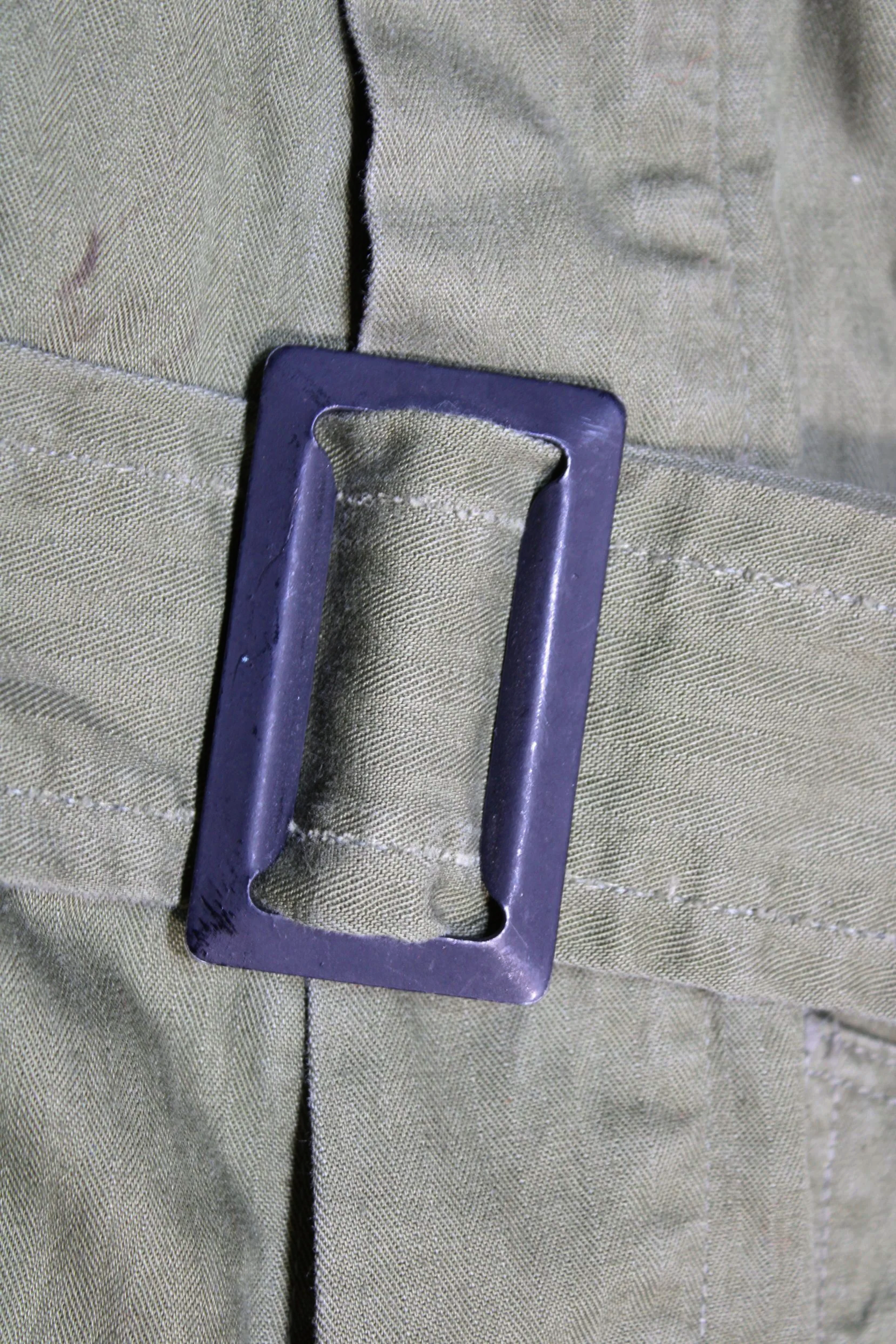 WW2 US Army HBT 13 Star Coveralls Herringbone Size 38R (Unissued)