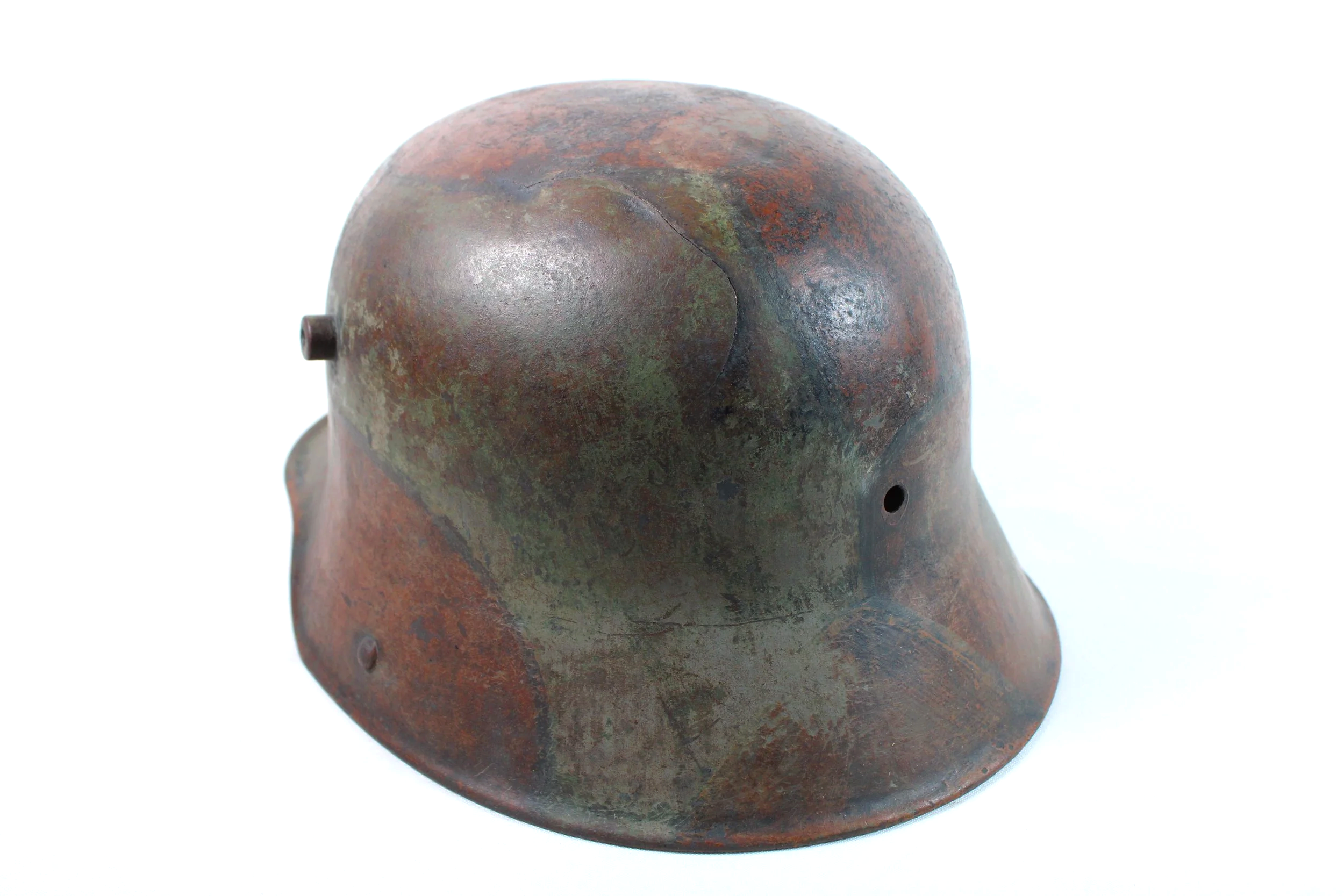 WW1 German Original M16 Camouflage Helmet Si66