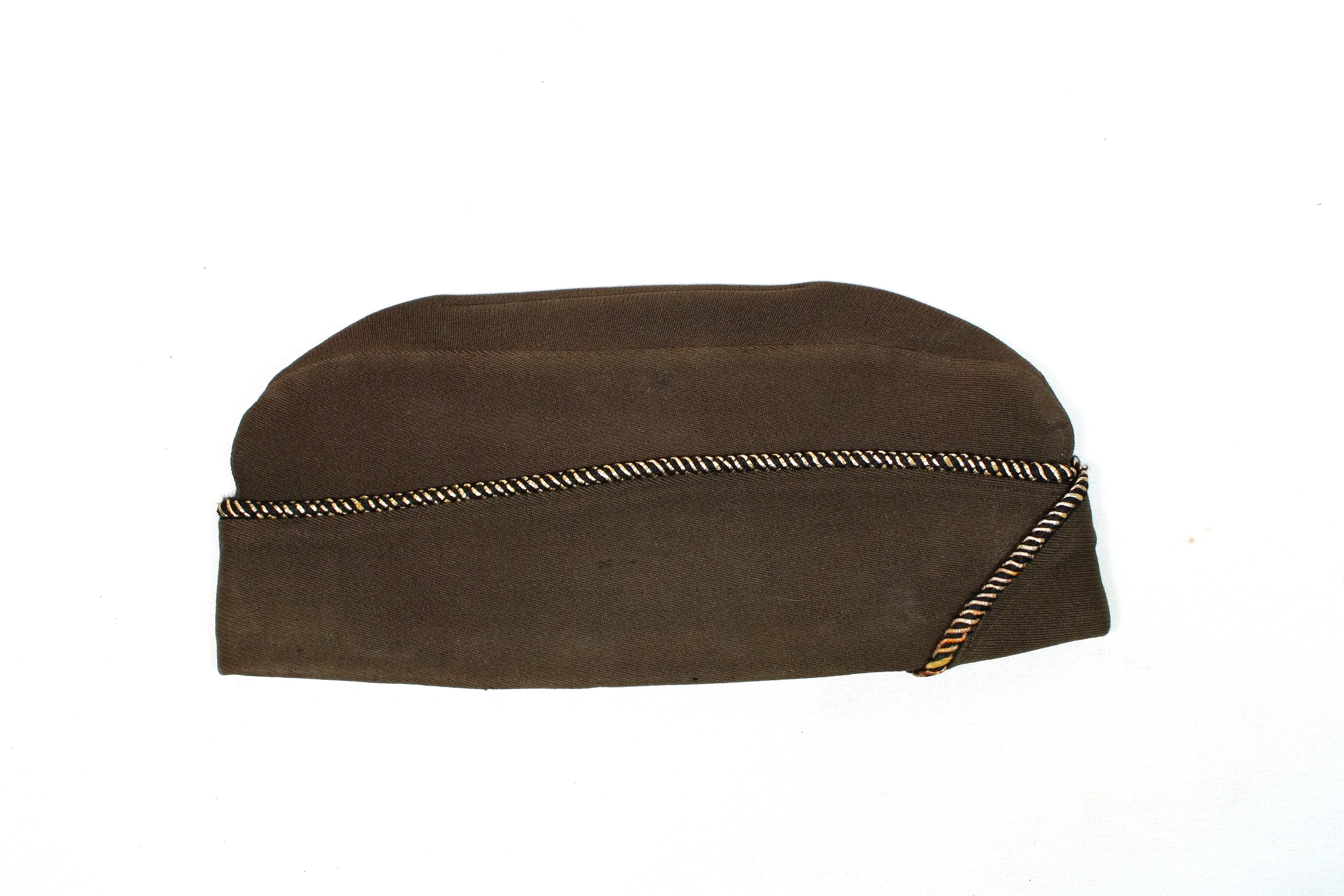 WW2 / Korean War PX Officer's Garrison Cap Large 7 1/2