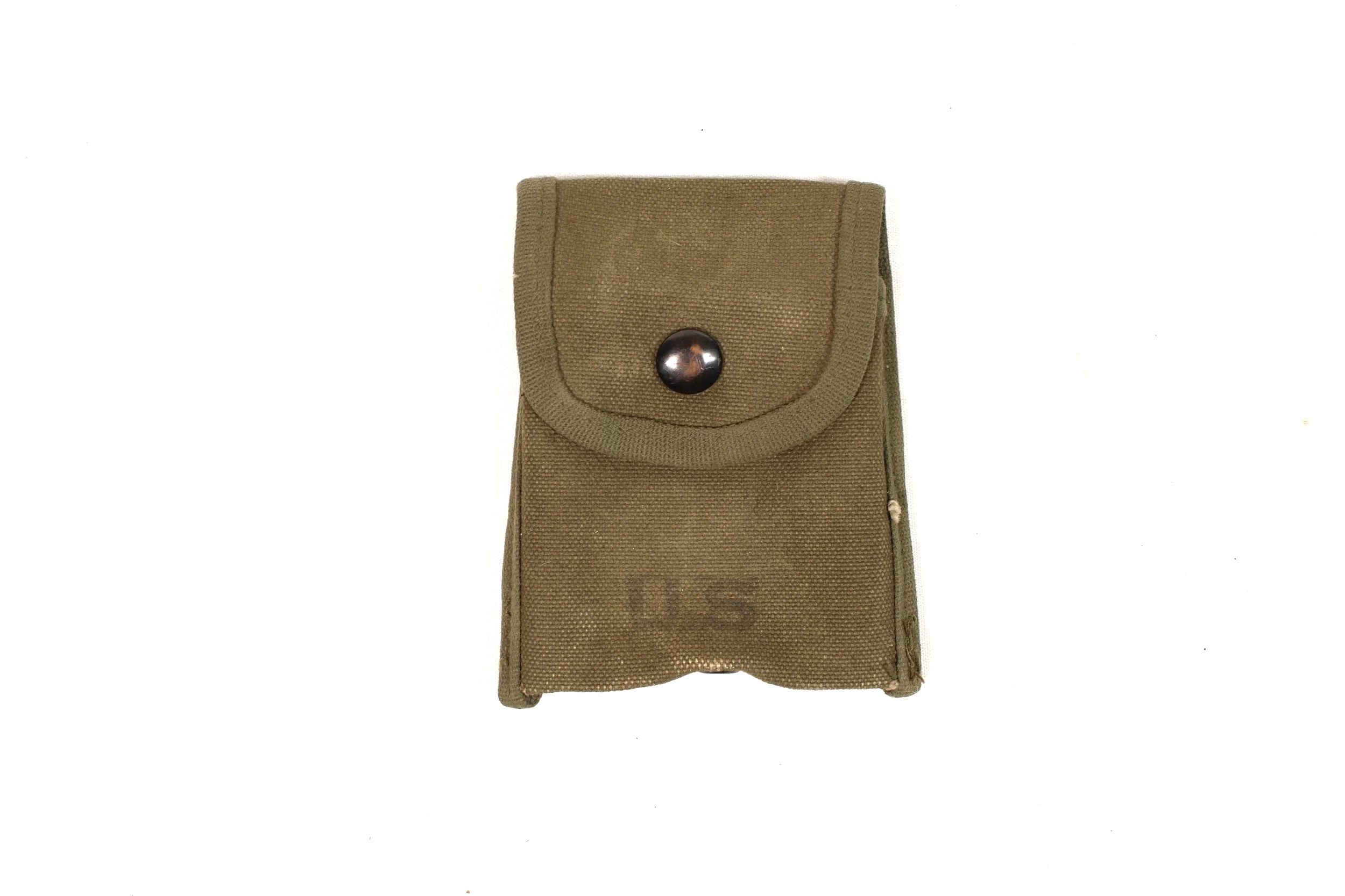 Vietnam War Canvas Compass / Bandage Pouch