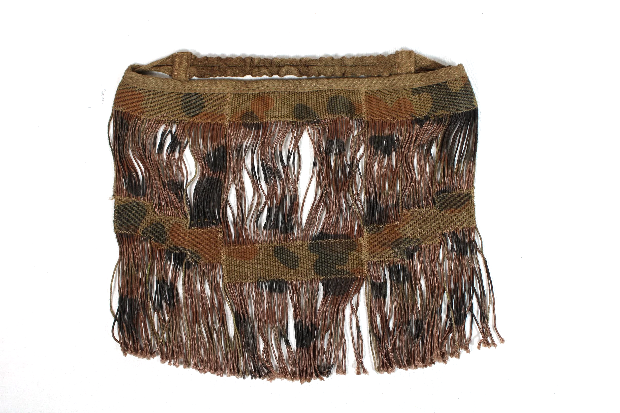 (Improved) Waffen SS Camouflage Sniper / MG Face Veil M42 Type 2 Reproduction WW2 German